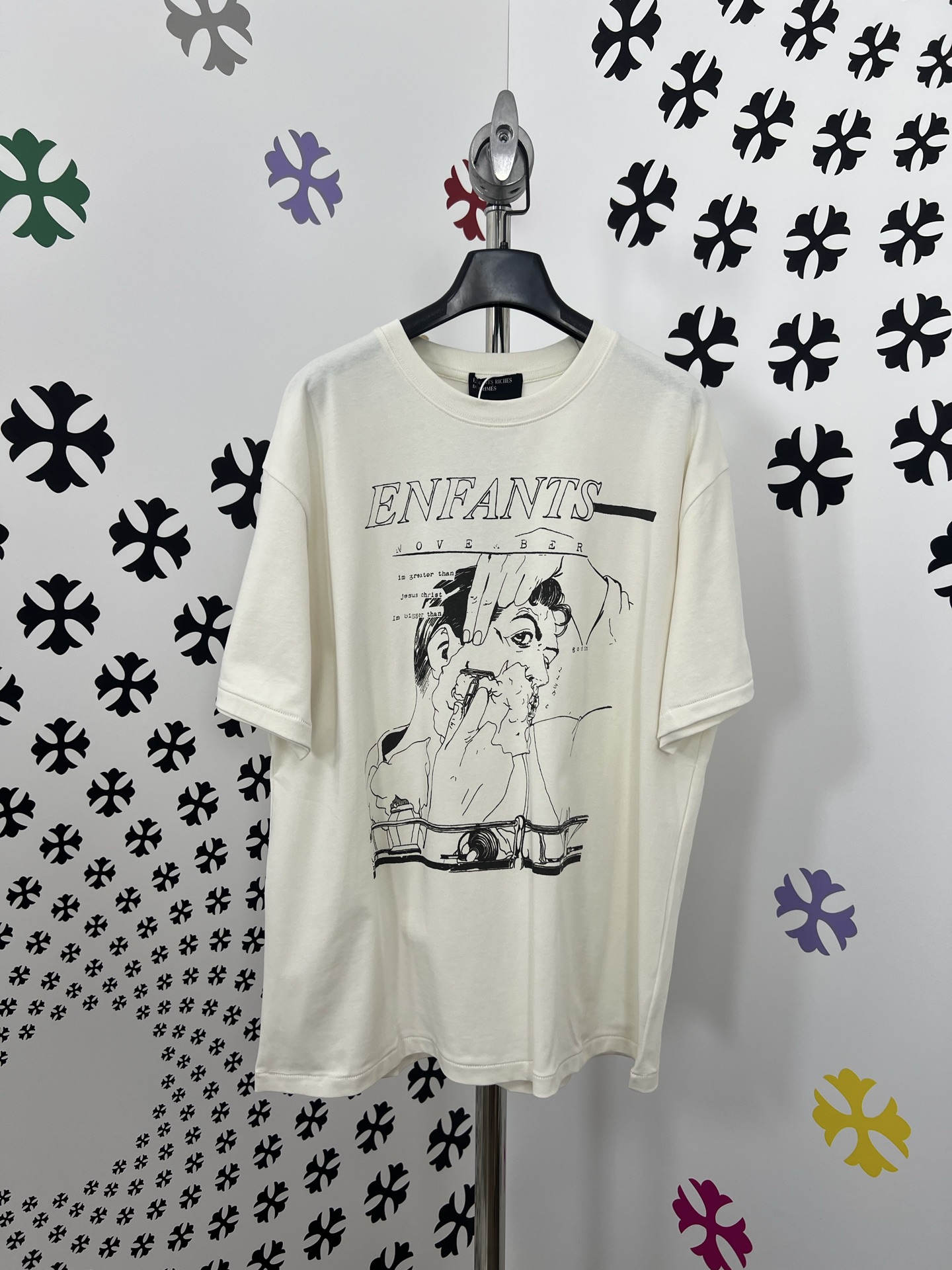 ERD Enfants Riches Deprimes Printed Logo Short Sleeve T-Shirt 2 i1749445507081 575 0 0