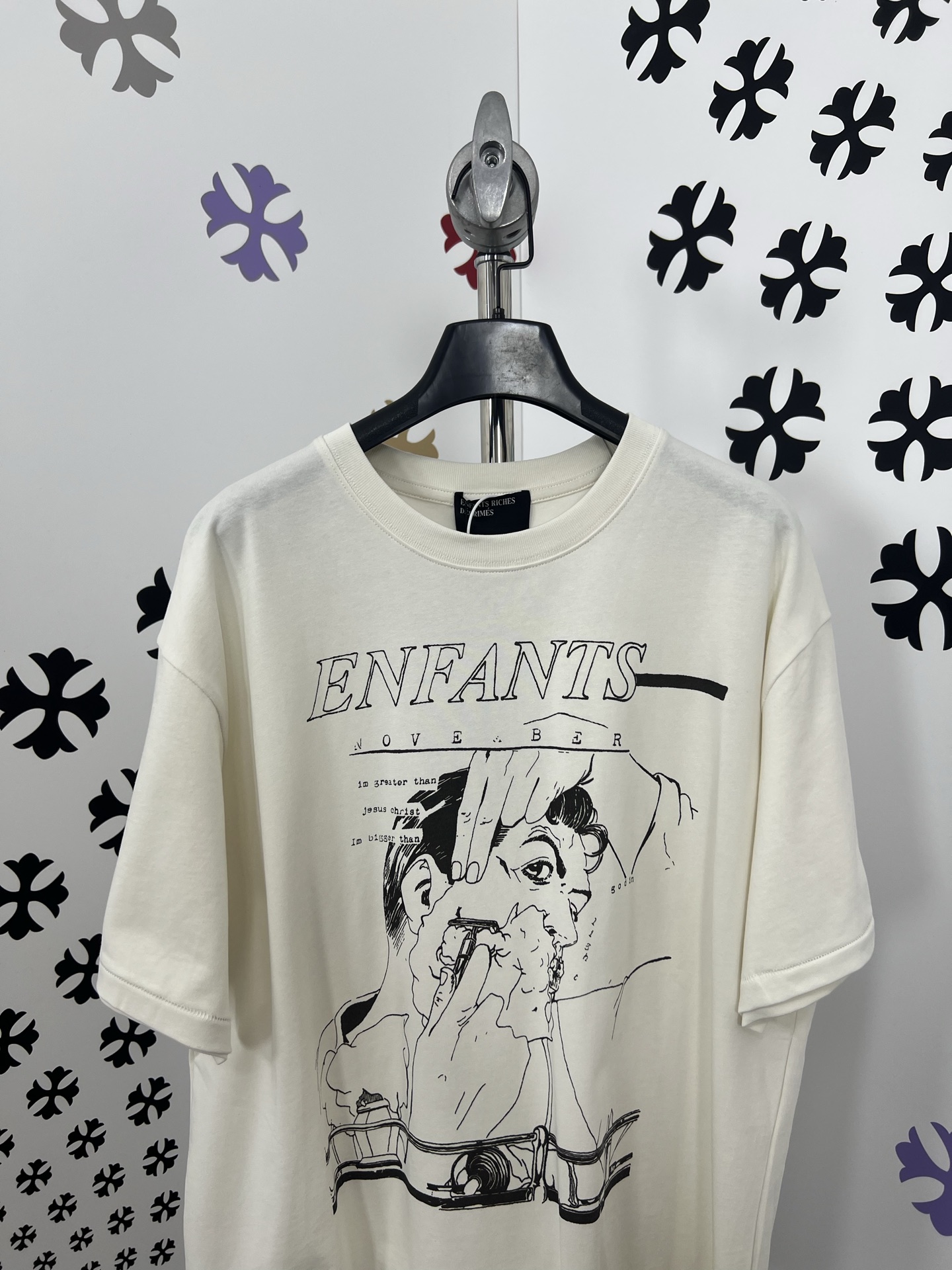 ERD Enfants Riches Deprimes Printed Logo Short Sleeve T-Shirt 5 i1749445507148 7967 0 3