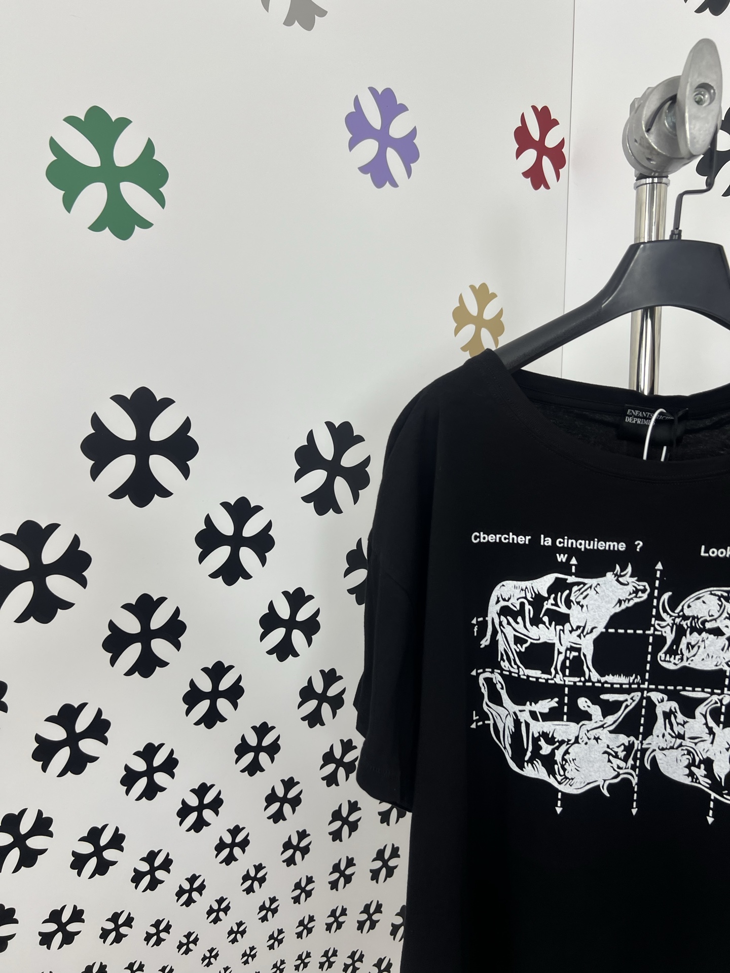 ERD Enfants Riches Deprimes Printed Logo Short Sleeve T-Shirt 3 i1750083021250 841 0 1