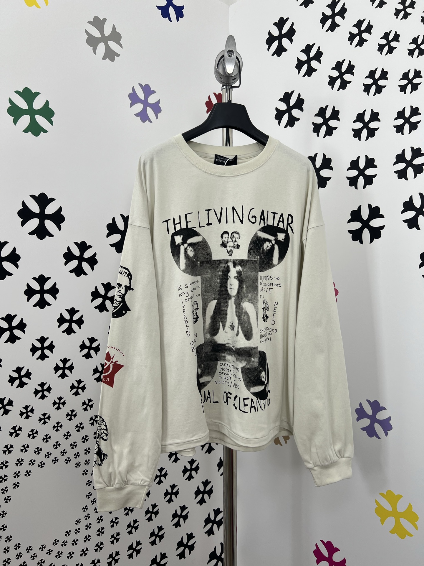 ERD Enfants Riches Deprimes Graphic Print Long Sleeve Shirt – Vintage Wash
