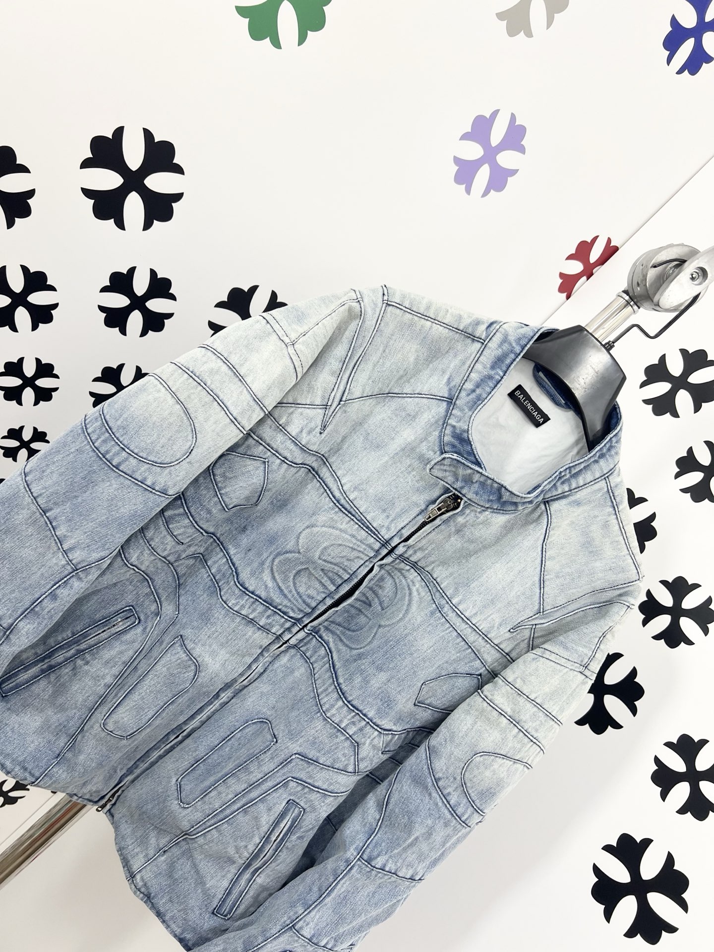 Balenciaga Denim Jacket - Heavy Armor, Customized Fabric, Perfect Details, 2025 8 i1754804310507 5292 0 6
