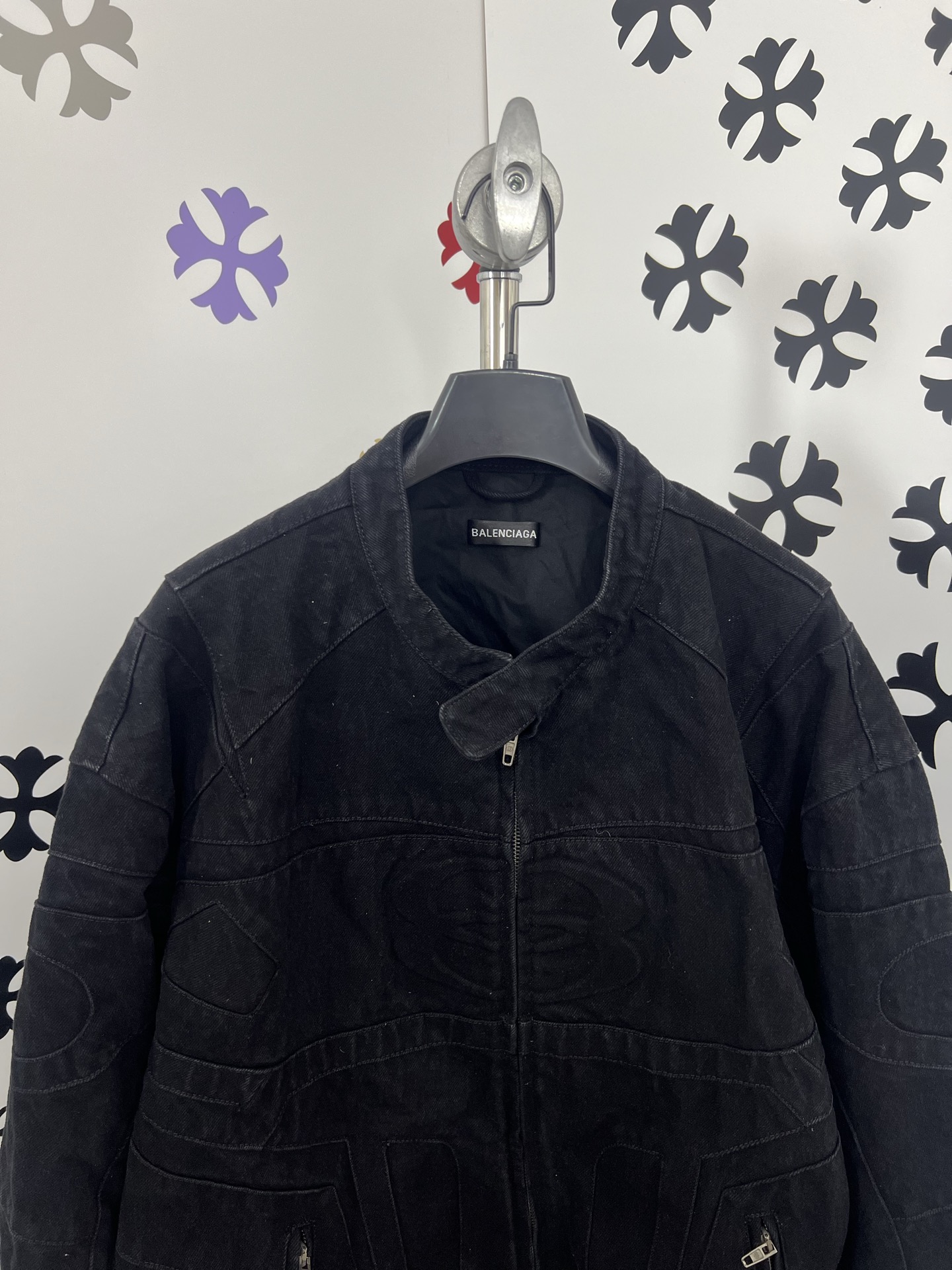 Balenciaga Hooded Zip-Up Fringe Jacket - Custom Fabric & Hardware - Perfect Details 5 i1754804389705 8059 0 3