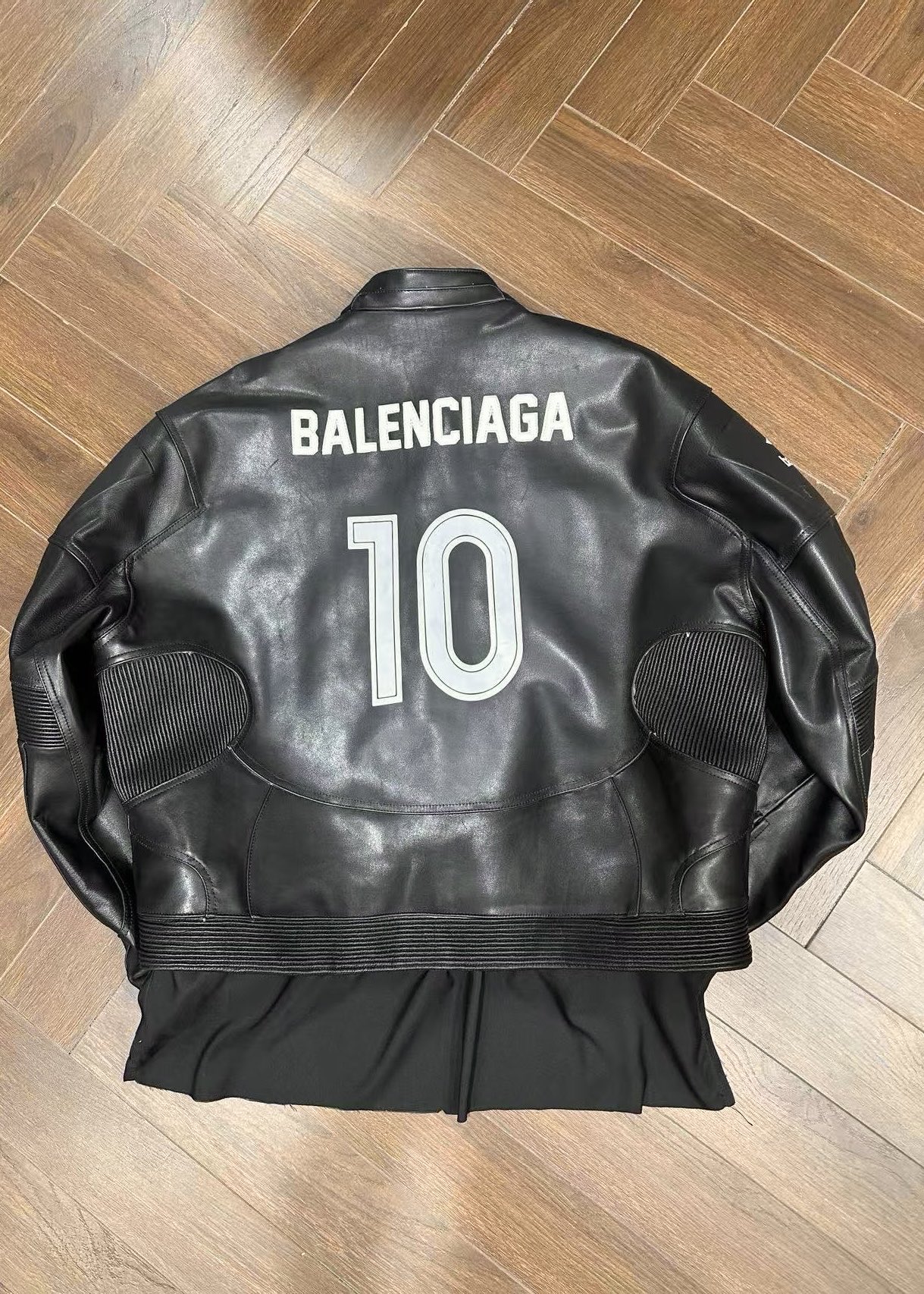 Balenciaga BLCG Leather Biker Jacket - Heavy Duty, Authentic Design, Sizes 46-56 3 i1754817212788 9202 0 1
