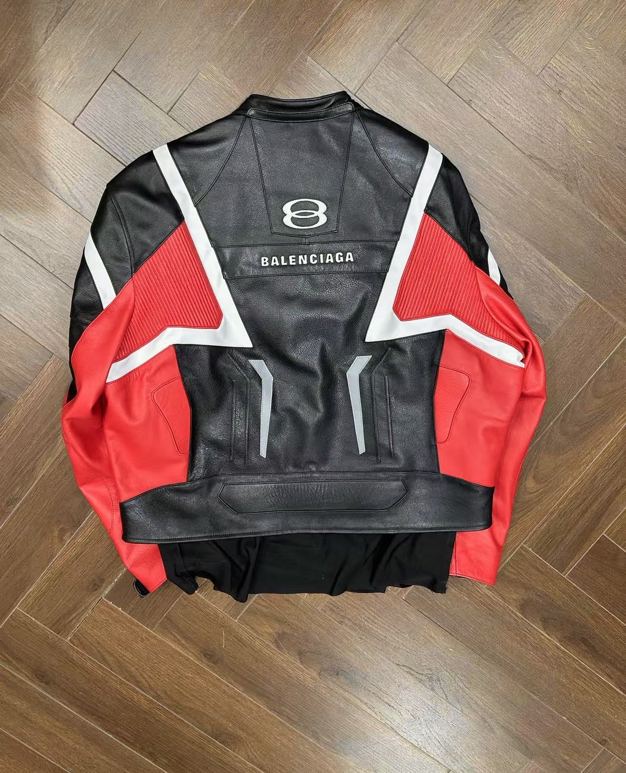 Balenciaga BLCG 25 New Motorcycle Jacket - Heavy Duty Genuine Leather 3 i1754817298925 6507 0 1