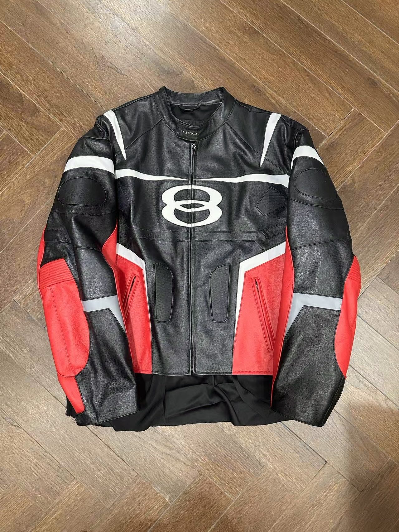 Balenciaga BLCG 25 New Motorcycle Jacket - Heavy Duty Genuine Leather 2 i1754817299066 1579 0 0