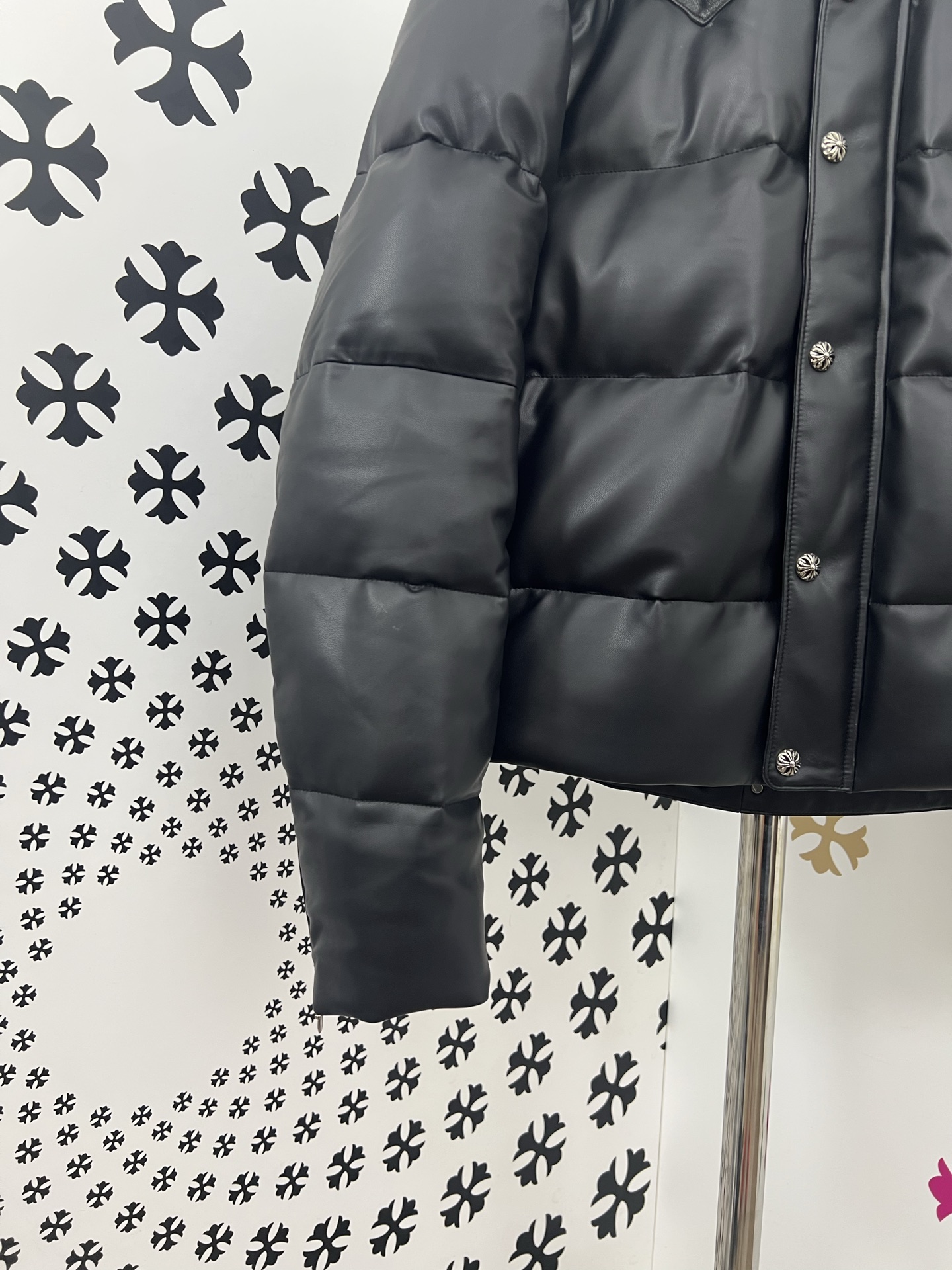 Chrome Hearts Flame Patchwork Down Jacket - Premium Quality & Authentic Design 6 i1755269649779 1203 0 4