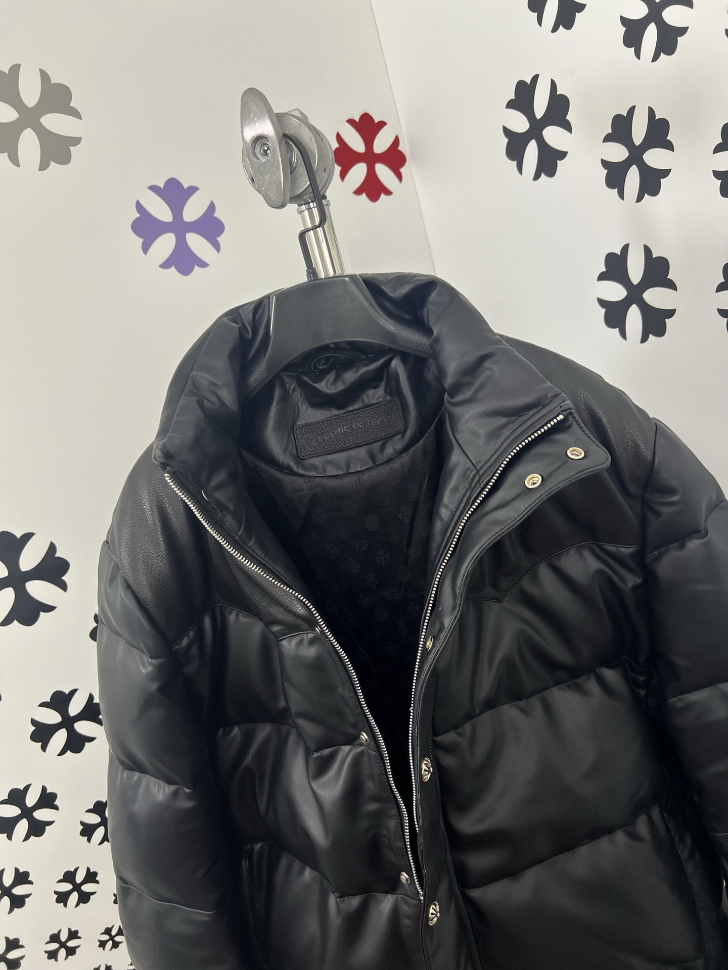 Chrome Hearts Flame Patchwork Down Jacket - Premium Quality & Authentic Design 10 i1755269654406 7453 0 8