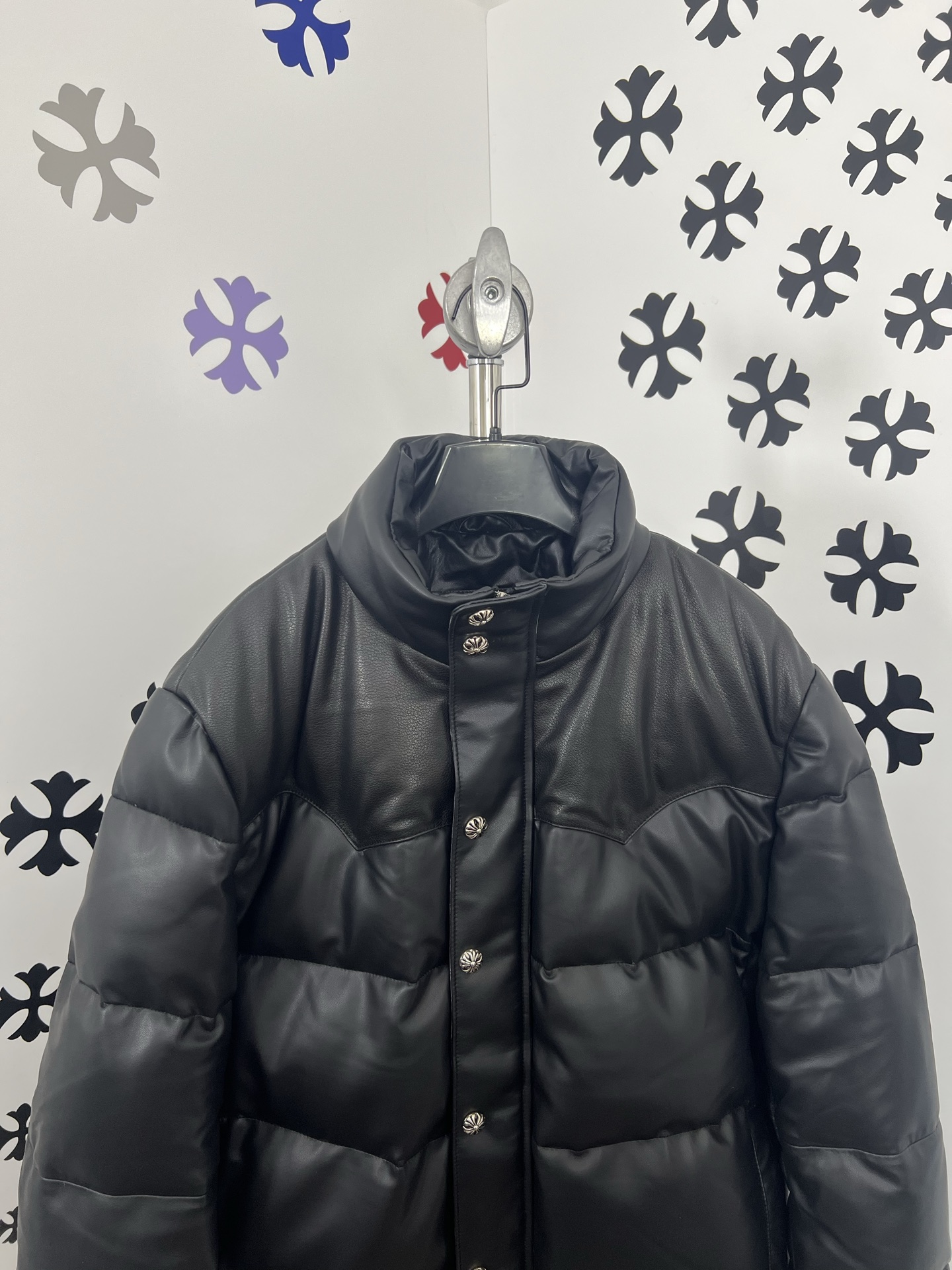 Chrome Hearts Flame Patchwork Down Jacket - Premium Quality & Authentic Design 5 i1755269654597 4070 0 3