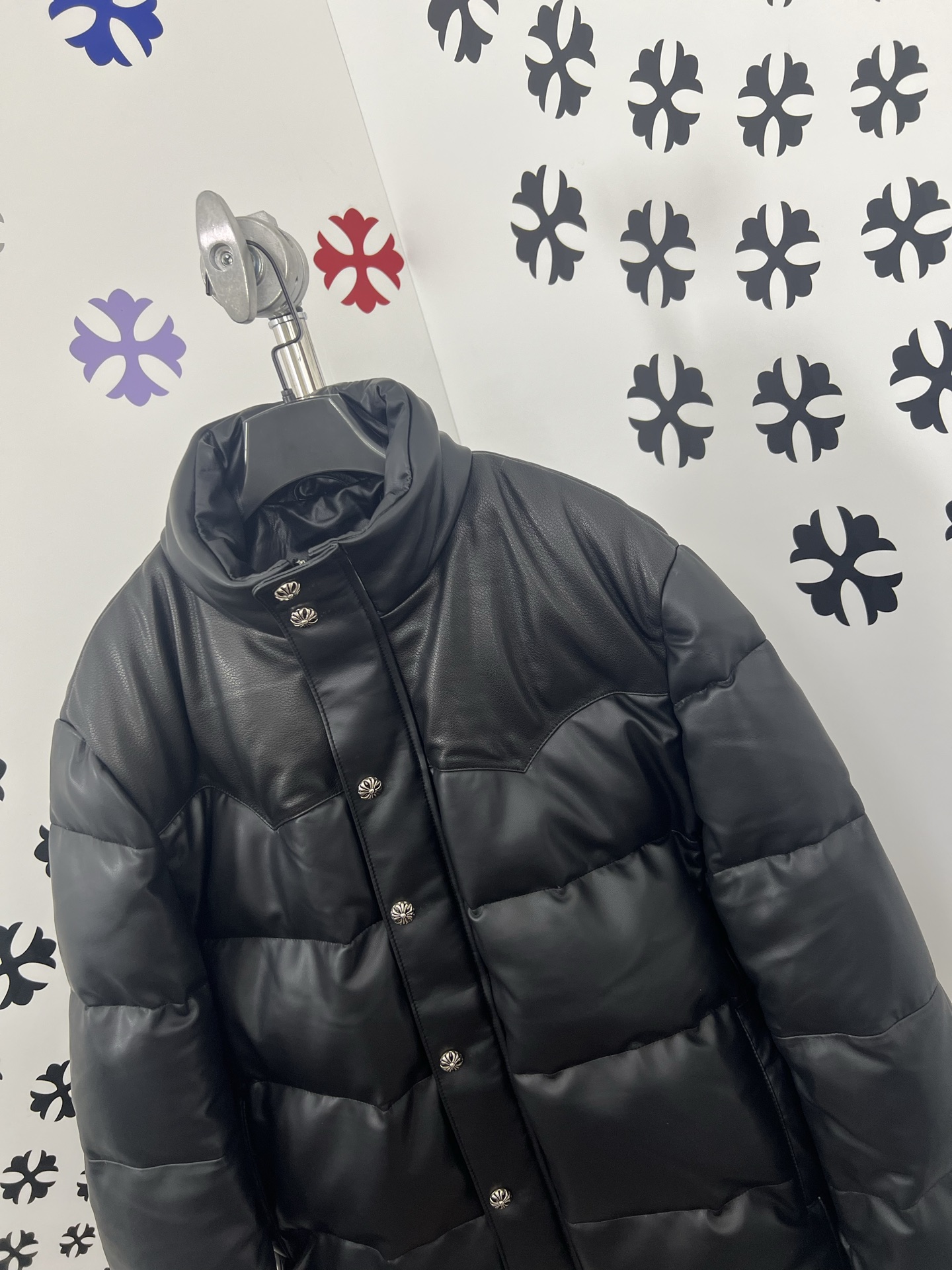 Chrome Hearts Flame Patchwork Down Jacket - Premium Quality & Authentic Design 8 i1755269654602 1143 0 6