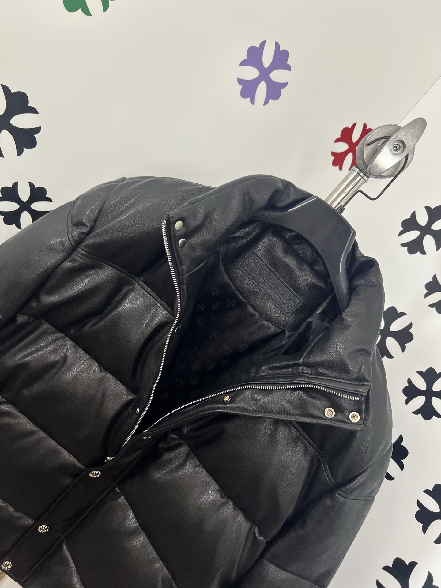 Chrome Hearts Classic Leather Down Jacket - New 25 Collection 10 i1755269703207 5975 0 8