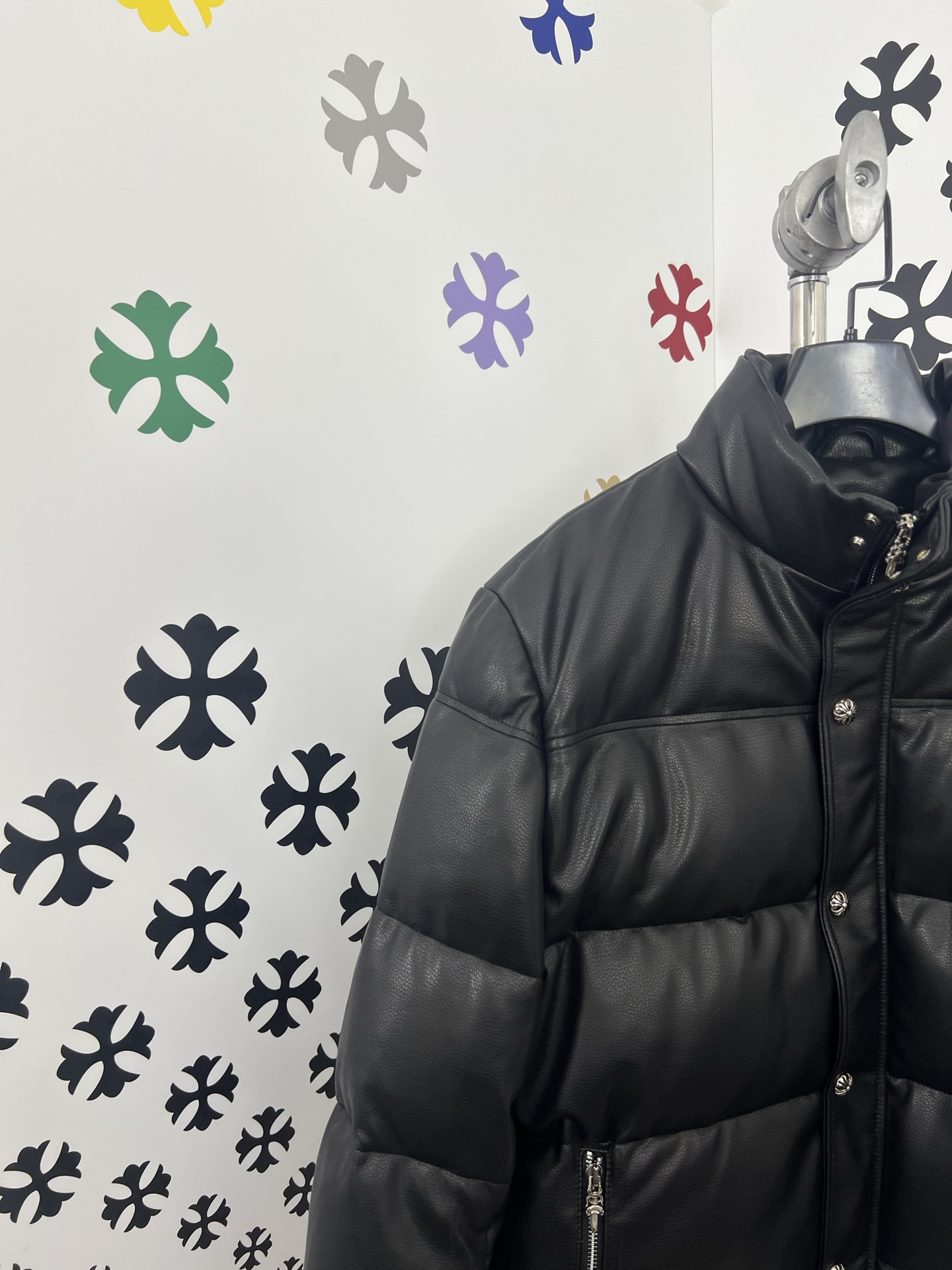 Chrome Hearts Classic Leather Down Jacket - New 25 Collection 3 i1755269703472 2994 0 1