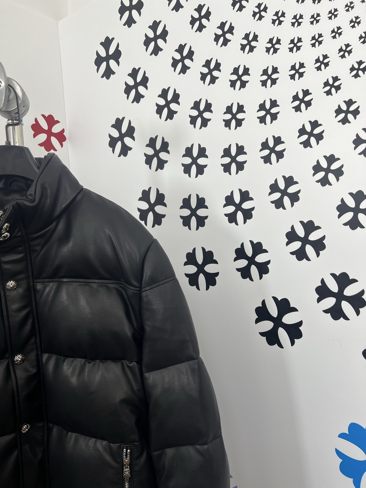 Chrome Hearts Classic Leather Down Jacket - New 25 Collection 4 i1755269703521 4207 0 2