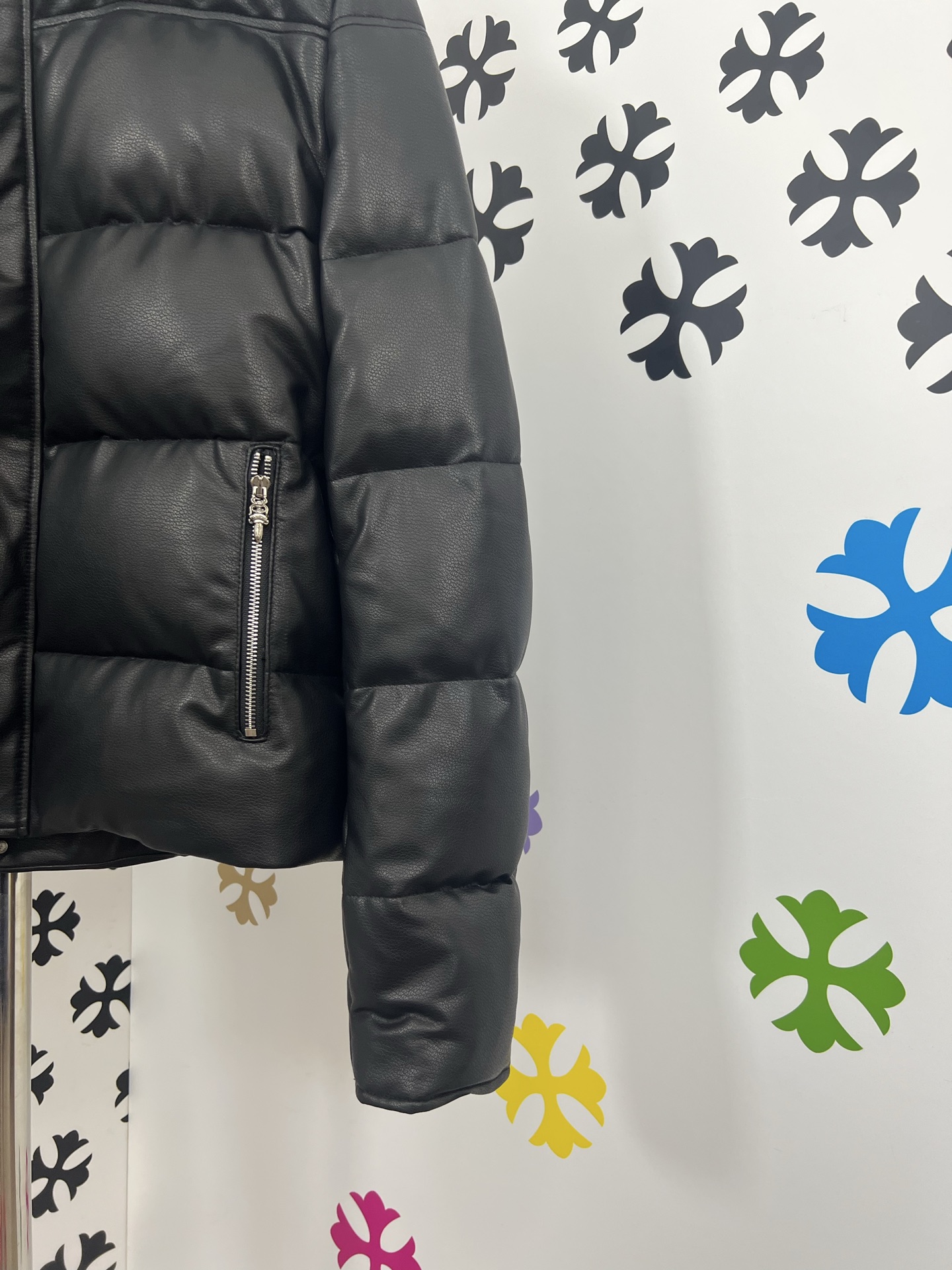 Chrome Hearts Classic Leather Down Jacket - New 25 Collection 7 i1755269703565 8144 0 5