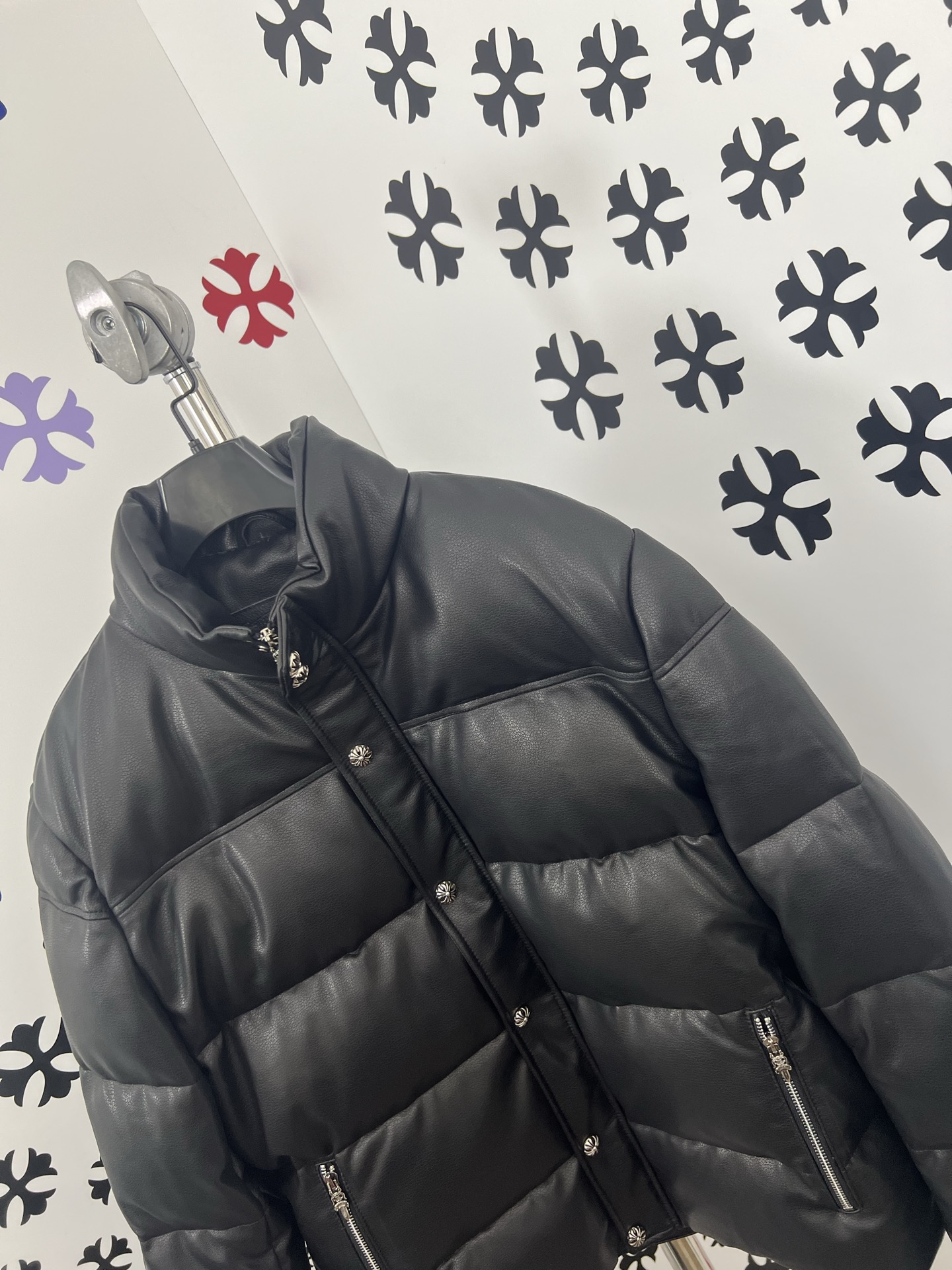 Chrome Hearts Classic Leather Down Jacket - New 25 Collection 8 i1755269705226 5973 0 6