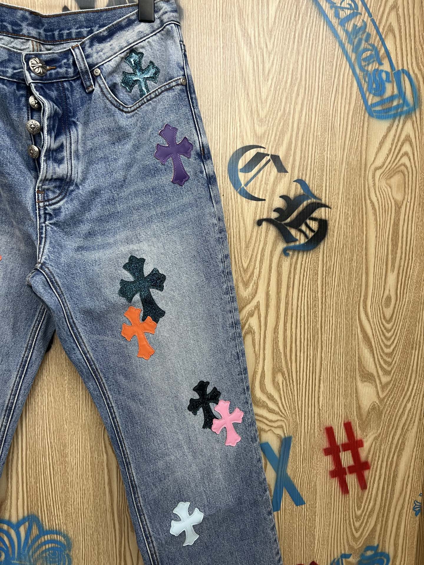 Джинсы Chrome Hearts