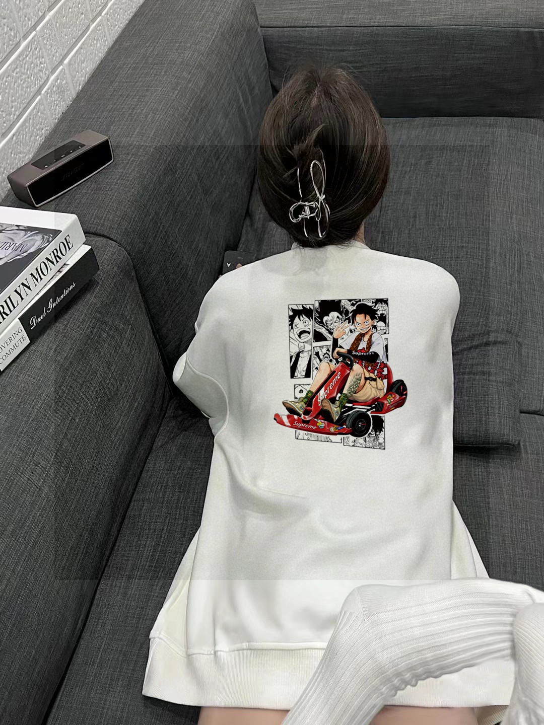 Alternative view of Hoodie 08061