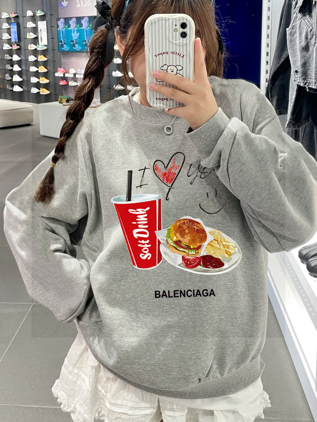 Alternative view of Balenciaga Hoodie 03934