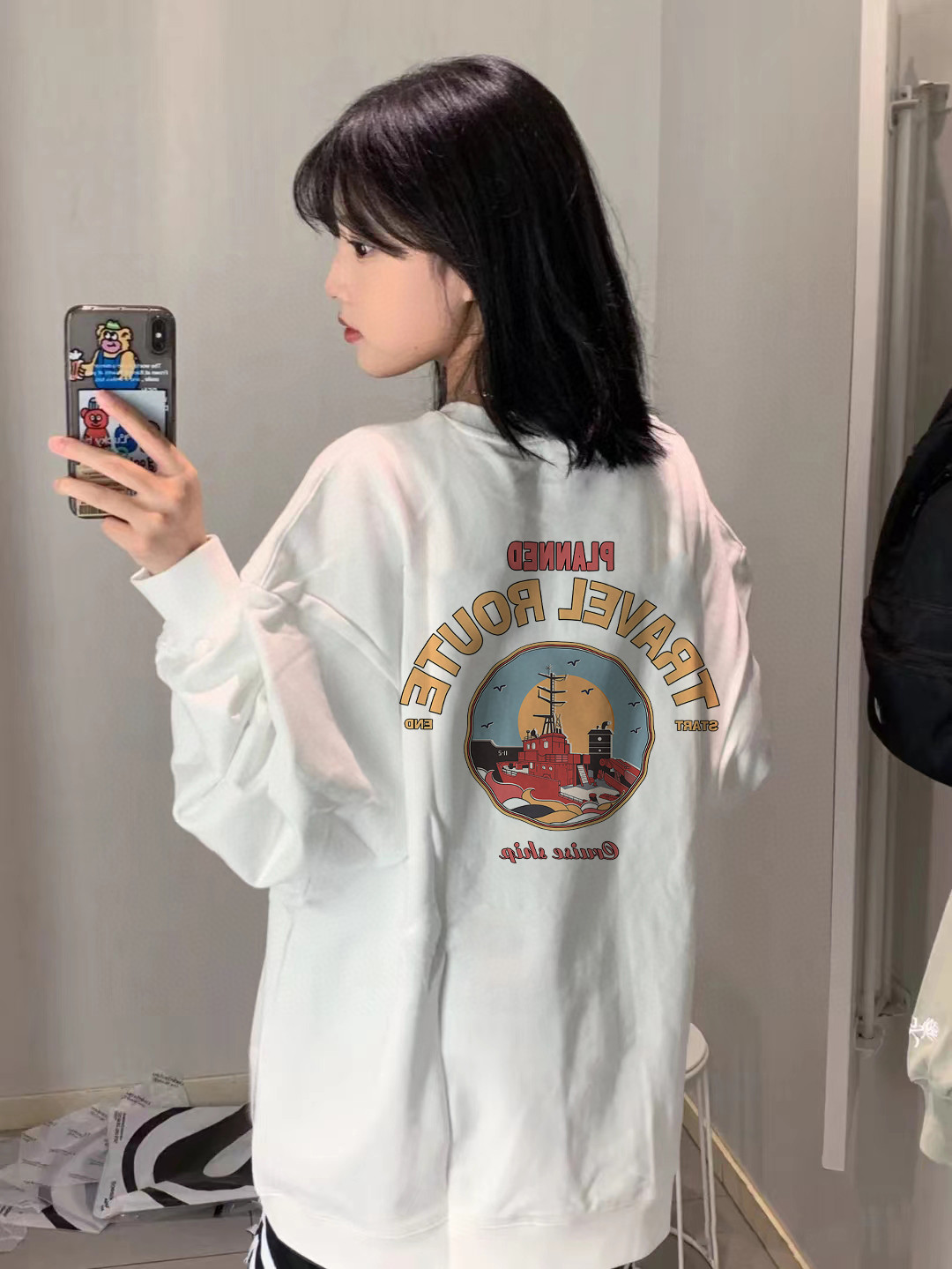 Alternative view of Hoodie 02234