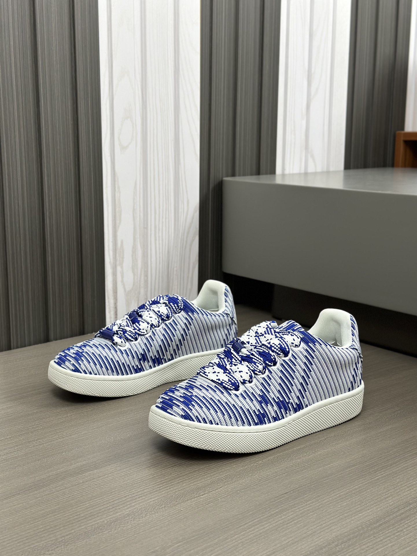 Burberry Burberry Box Series Zapatillas de deporte casuales de suela gruesa para pareja, Zapatillas 