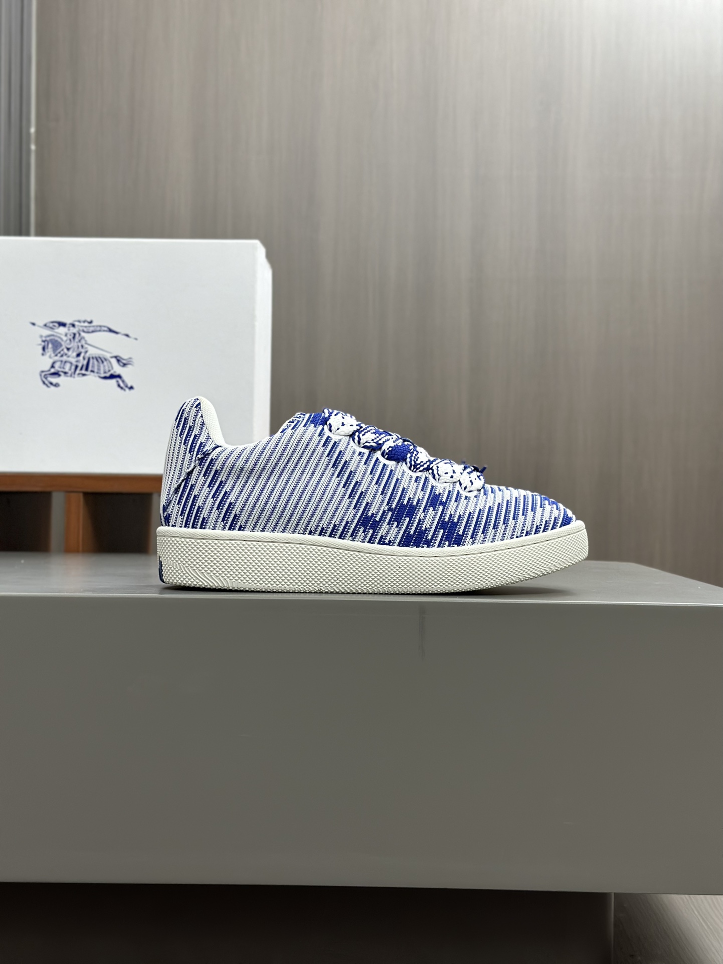 Burberry Burberry Box Series Zapatillas de deporte casuales de suela gruesa para pareja, Zapatillas 