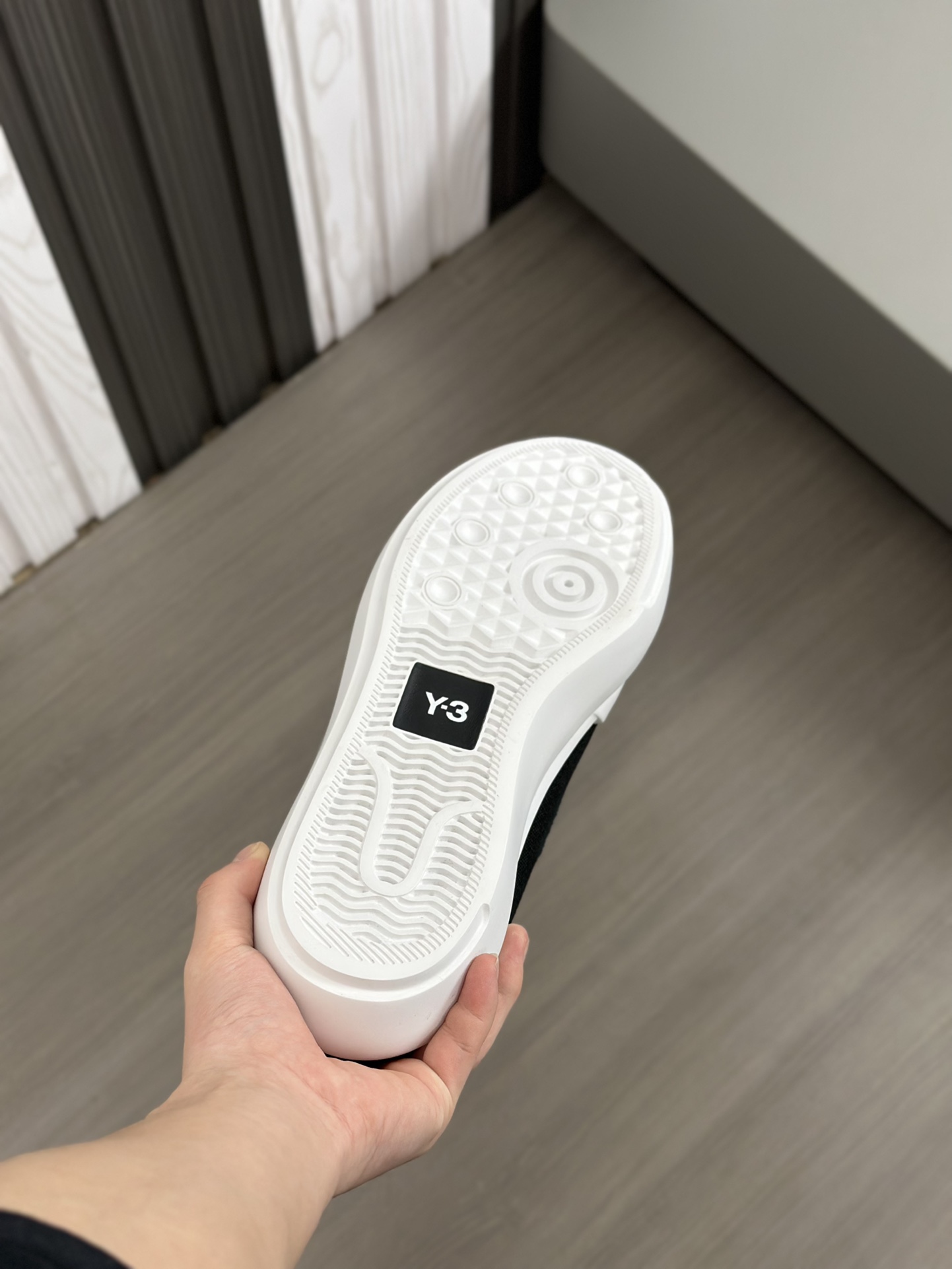 (modelo Graffiti)Y-3 Centennial Lo Nuevo Zapatillas casuales bajas de cuero textil para hombreEnvío 