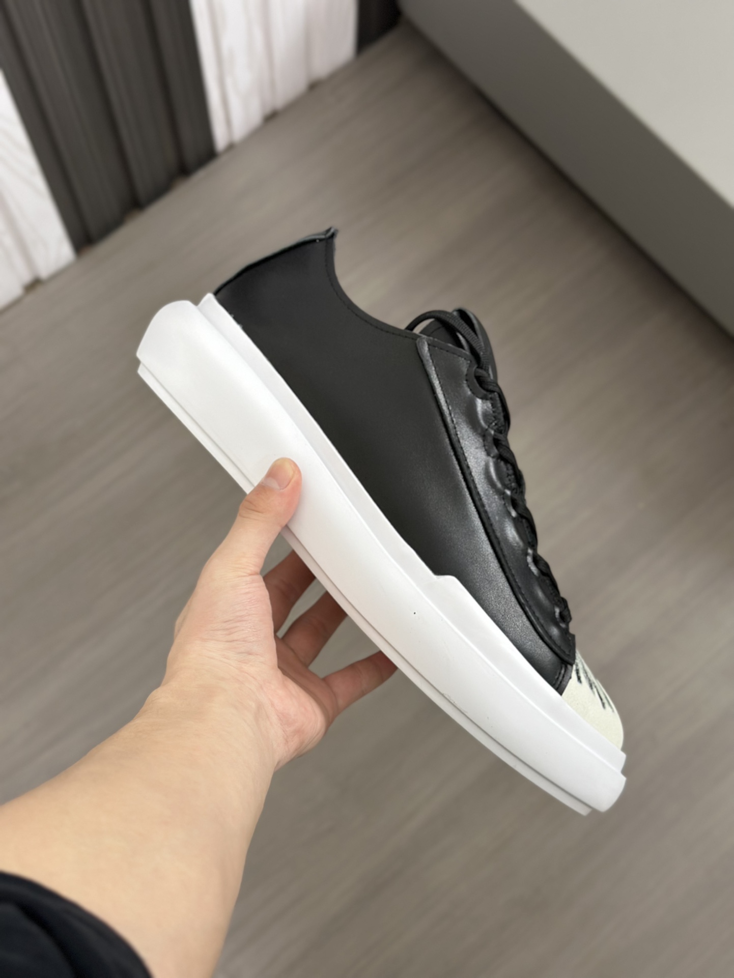 (Modelo Graffiti Todo Piel) Y-3 Centennial Lo Nuevo Zapatillas de deporte casuales de cuero de tela 