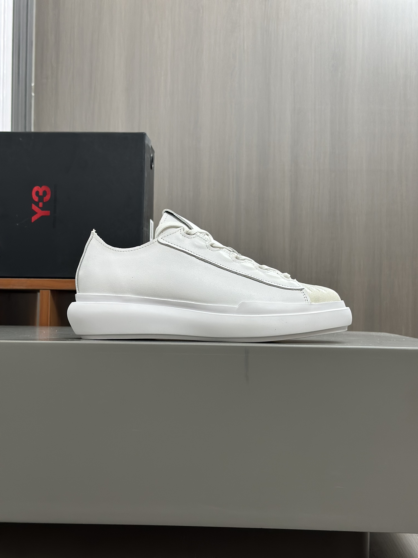 (Modelo Graffiti Todo Piel) Y-3 Centennial Lo Nuevo Zapatillas de deporte casuales de cuero de tela 