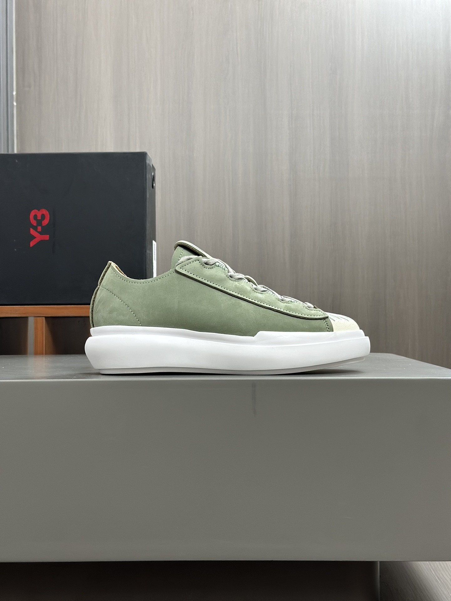 (Modelo Graffiti Todo Piel) Y-3 Centennial Lo Nuevo Zapatillas de deporte casuales de cuero de tela 