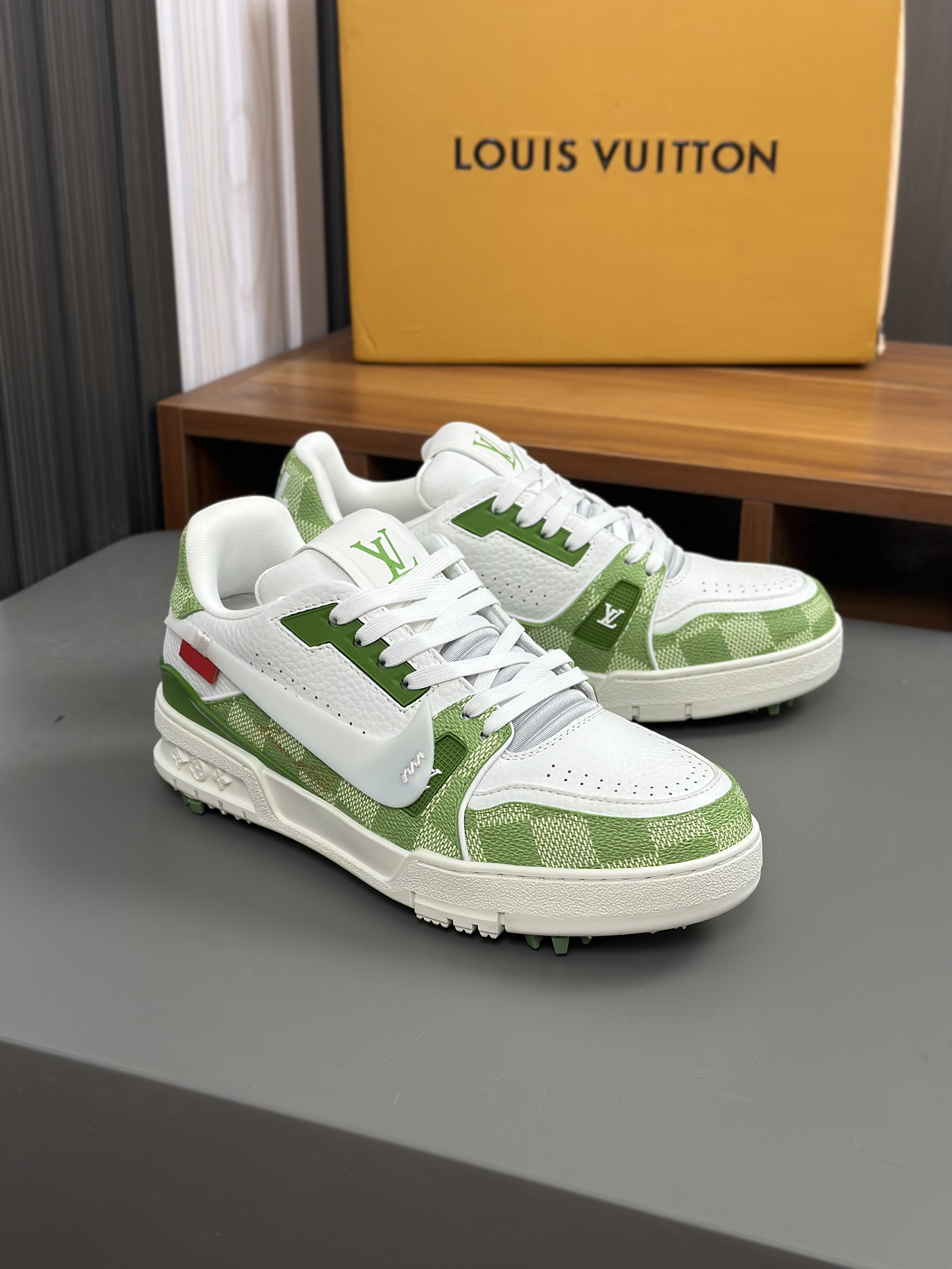 --Nuevo Producto-- Loui *VSkate Zapatillas de deporte de gama alta para hombres - Suela gruesa con c
