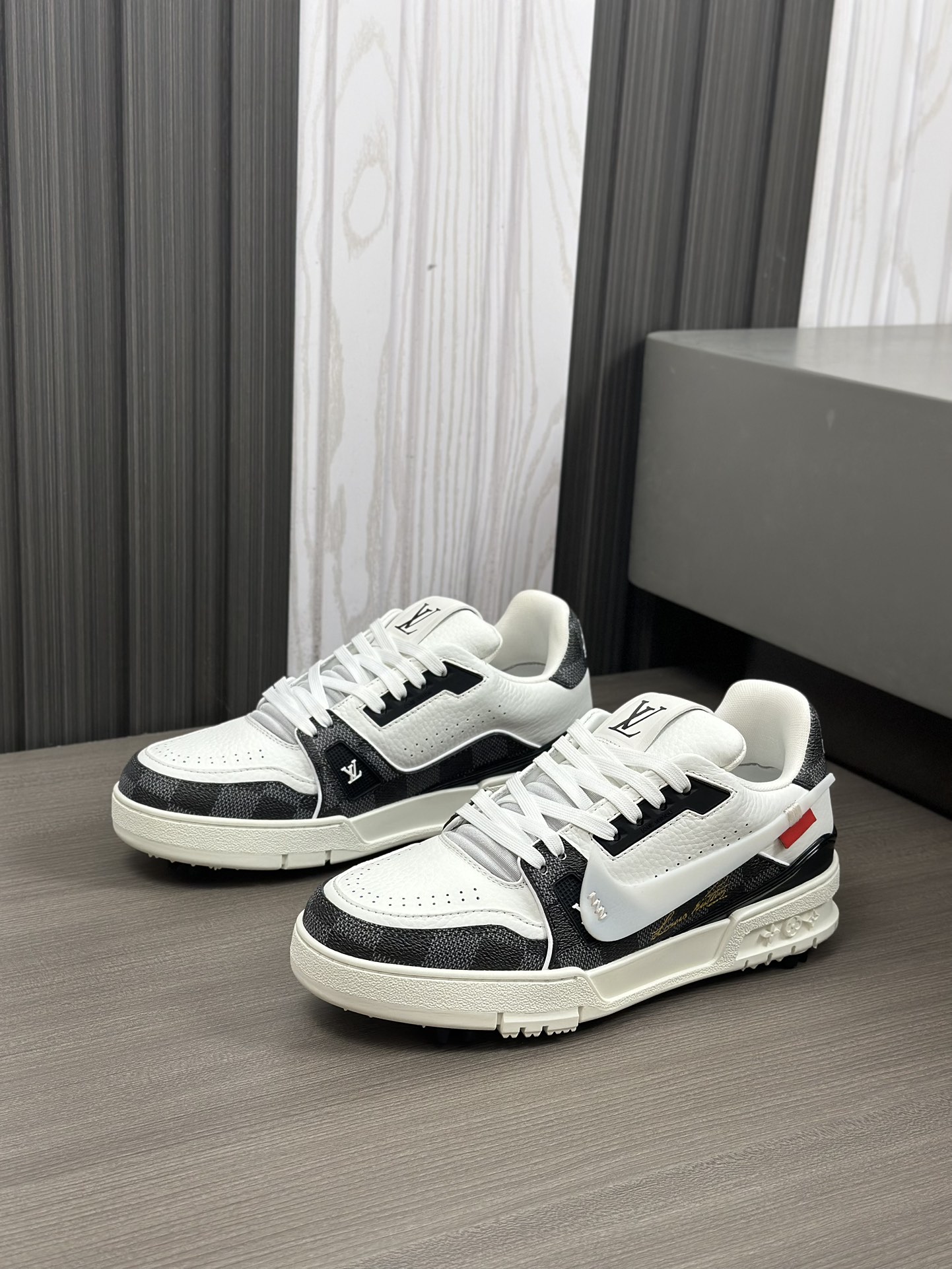 --Nuevo Producto-- Loui *VSkate Zapatillas de deporte de gama alta para hombres - Suela gruesa con c