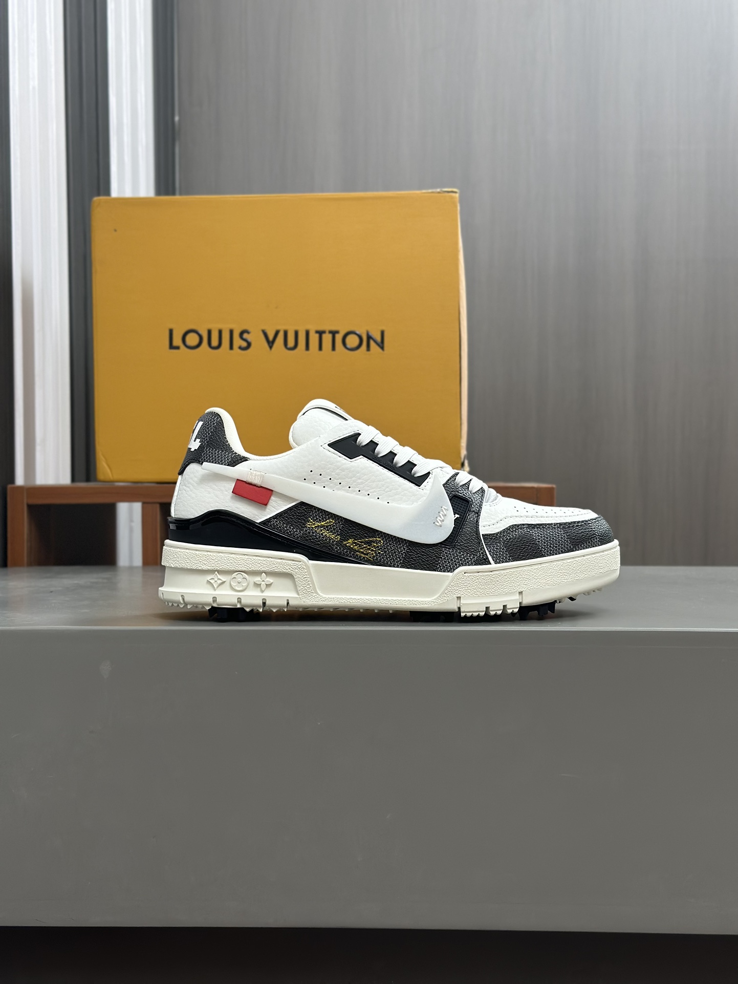 --Nuevo Producto-- Loui *VSkate Zapatillas de deporte de gama alta para hombres - Suela gruesa con c