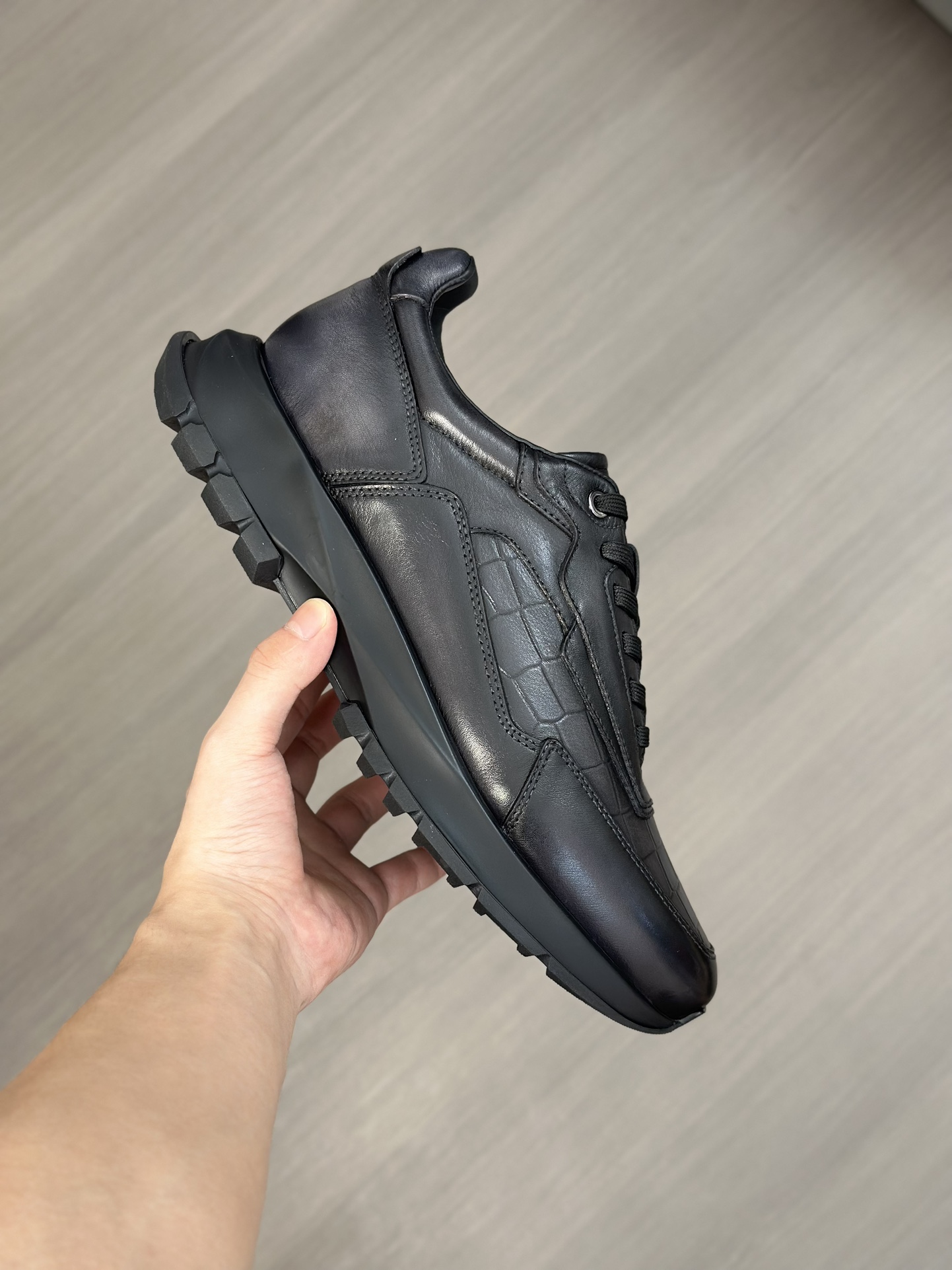 Berlut* Berlut* zapatos casuales de gama alta de los hombres, el último lanzamiento oficial de la pi
