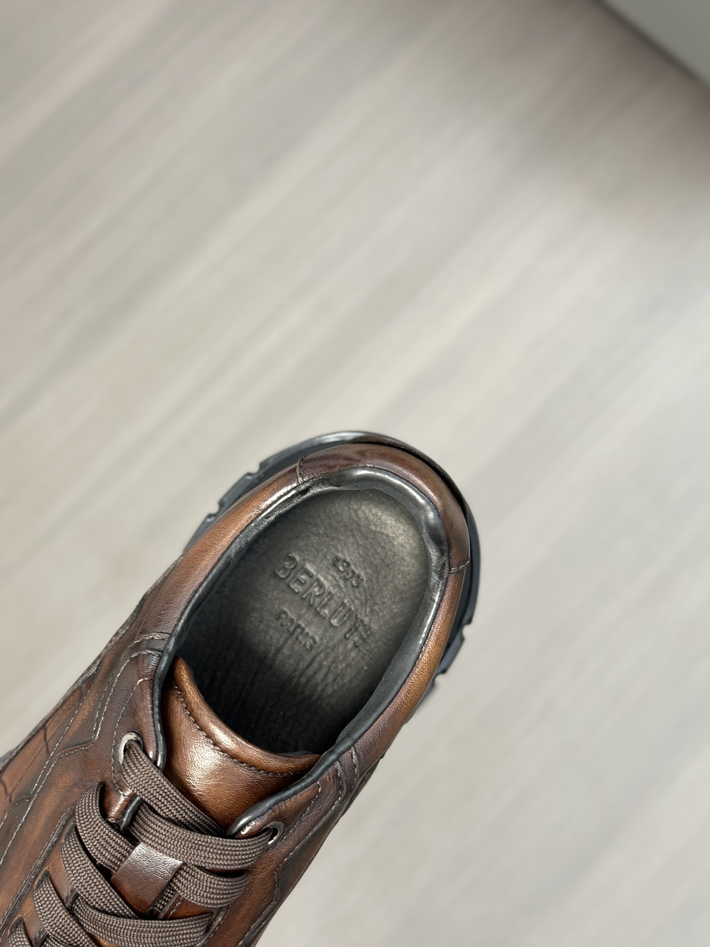 Berlut* Berlut* zapatos casuales de gama alta de los hombres, el último lanzamiento oficial de la pi