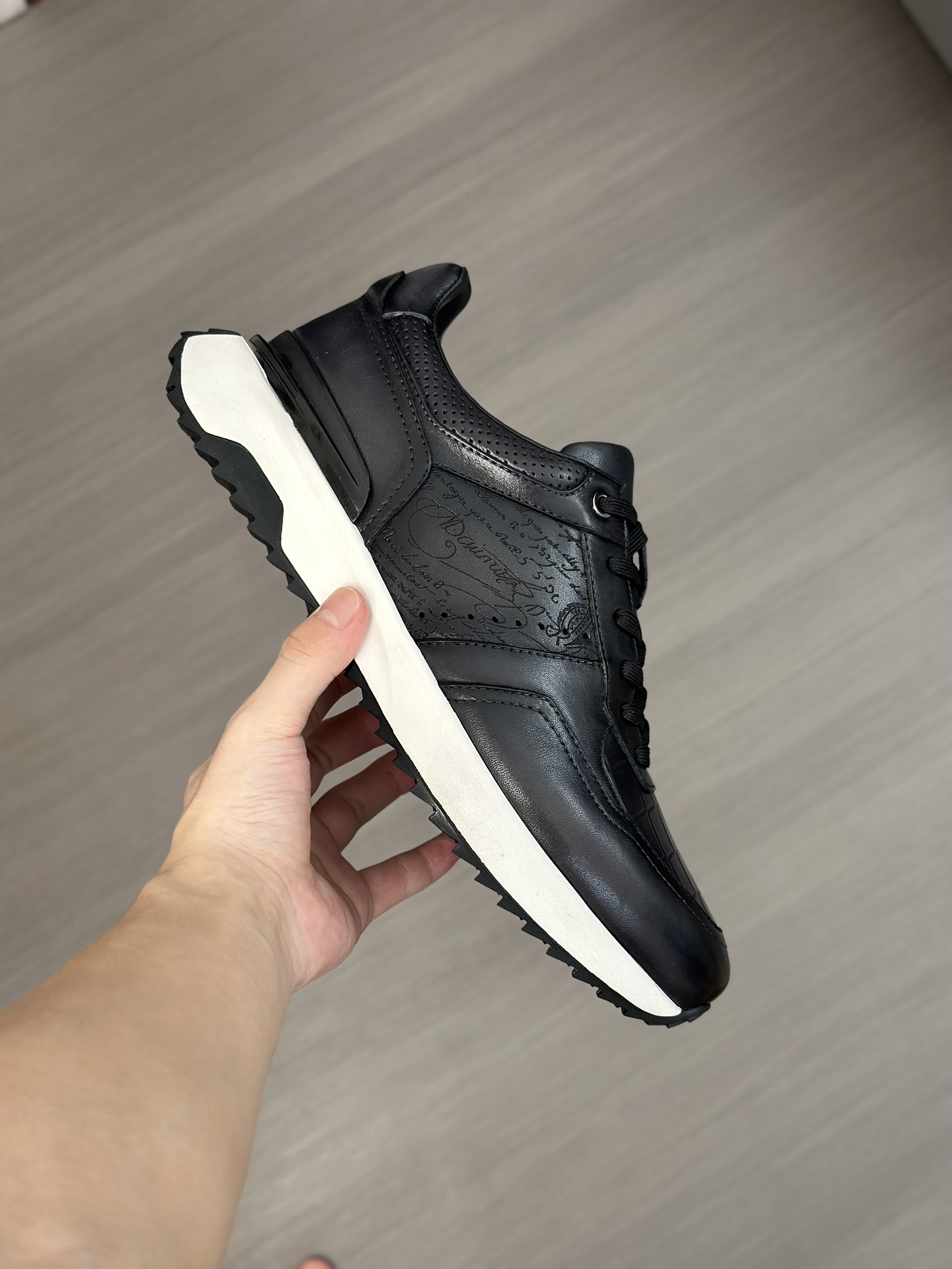 Berlut* Berlut* zapatos casuales de gama alta de los hombres, el último lanzamiento oficial de la pi