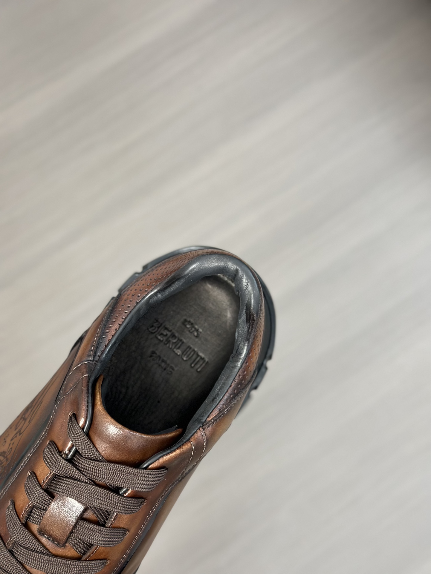 Berlut* Berlut* zapatos casuales de gama alta de los hombres, el último lanzamiento oficial de la pi