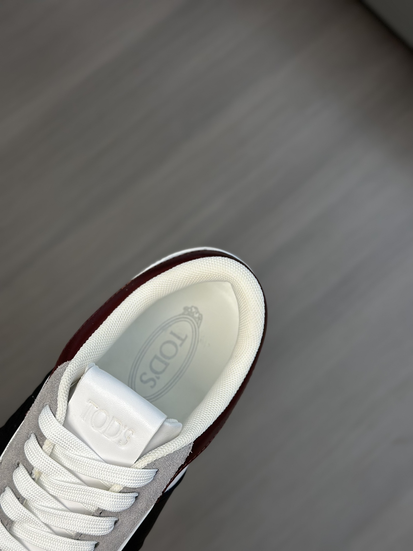 TODS No_ Code Fabric Spell Leather SneakersMaterial: Tejido/Piel de vacaSuela: Goma Bean SoleColor: 