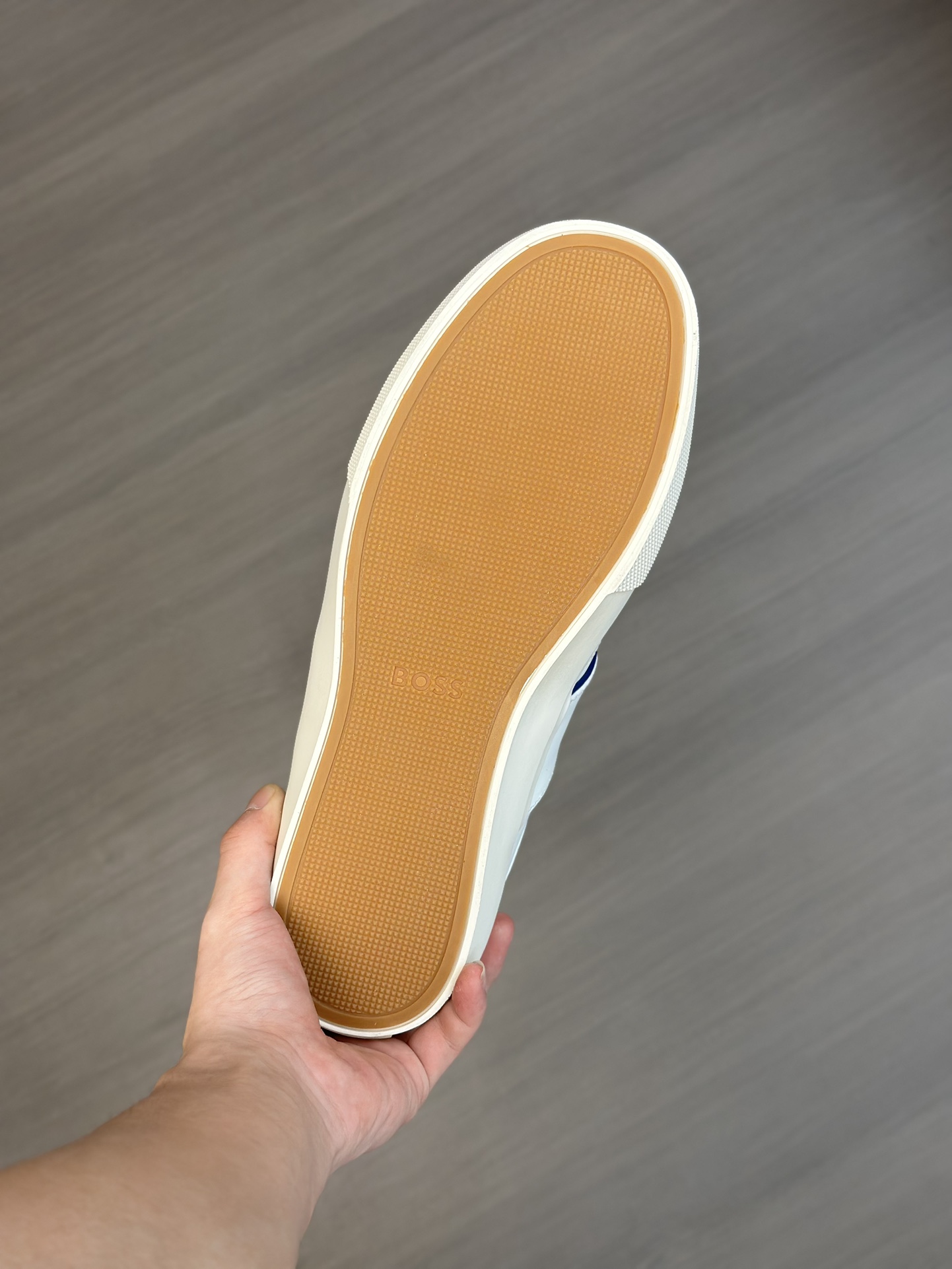 Boss zapatillas de deporte casuales de los hombres, la versión original del molde abierto, capa de l