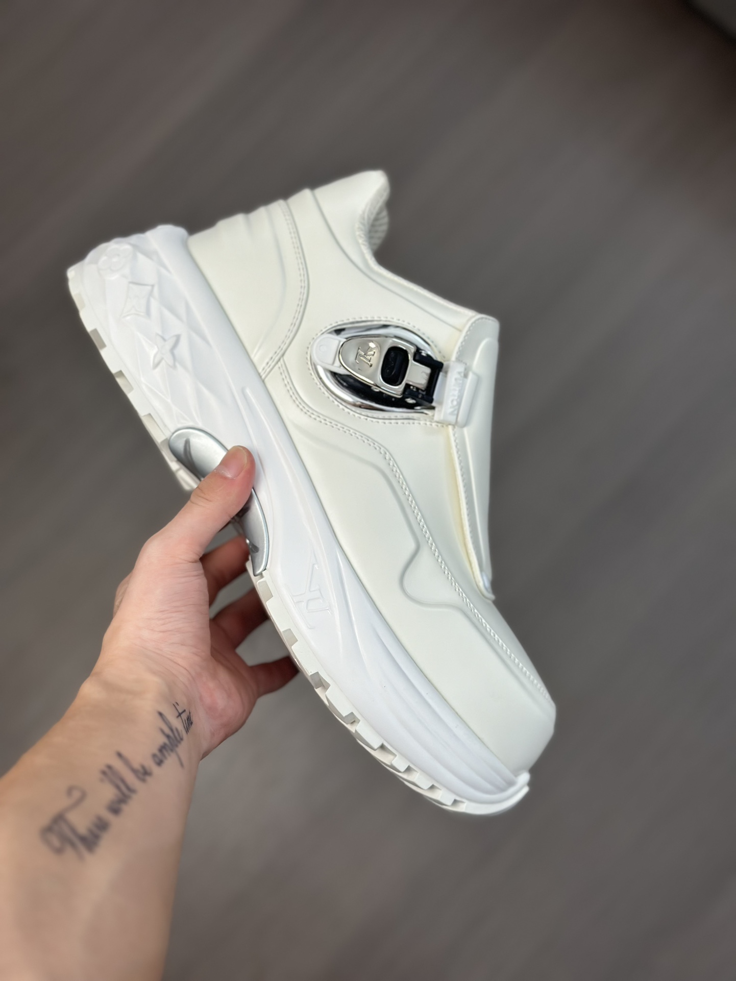Versión superior LV-Louis Vuitton - Nuevas zapatillas casual, ¡réplica original de desarrollo 1:1! M