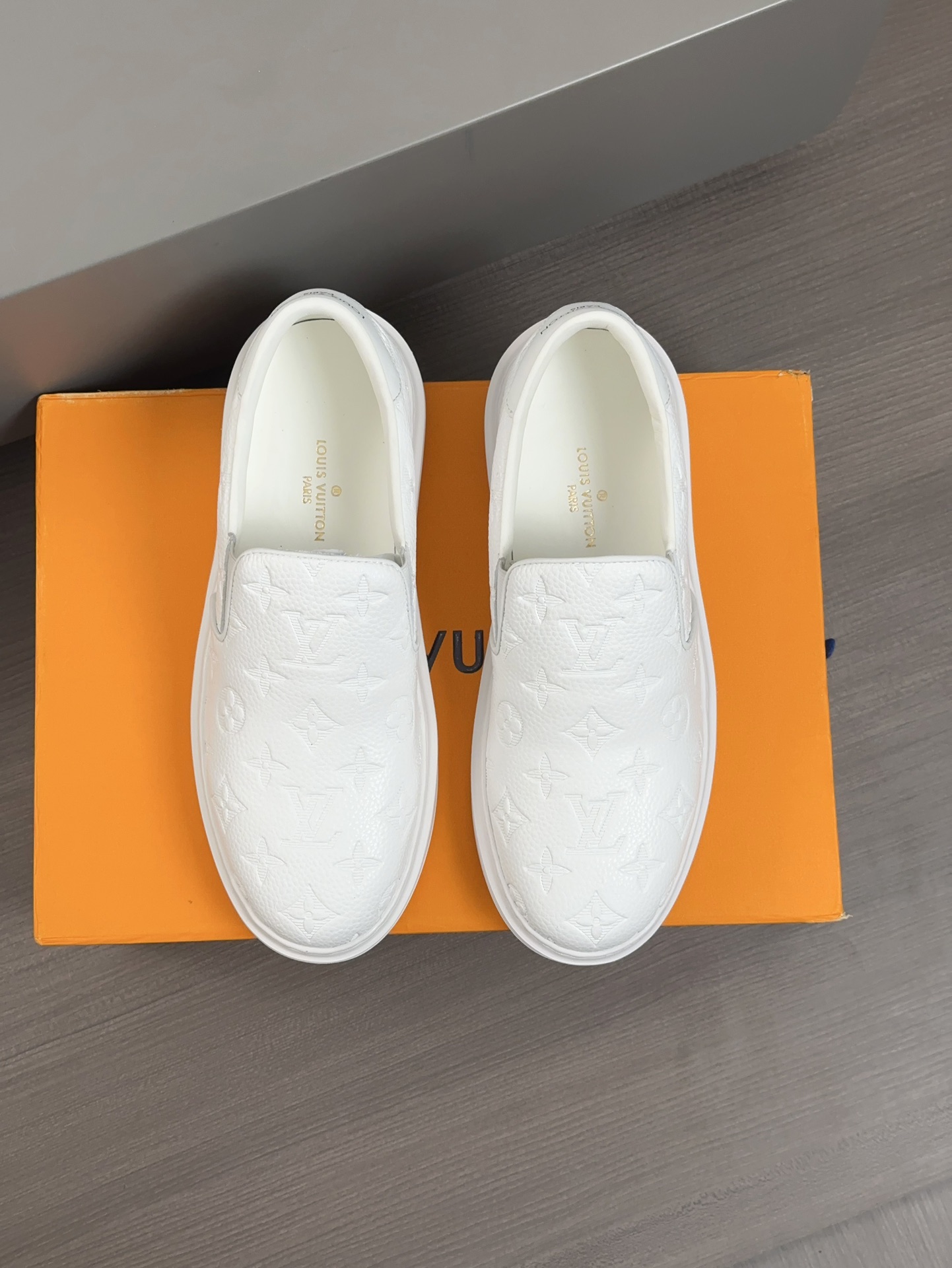 [Louis Vuitton] Louis Vuitton - Calidad de gama alta Original único - Parte superior: piel de becerr