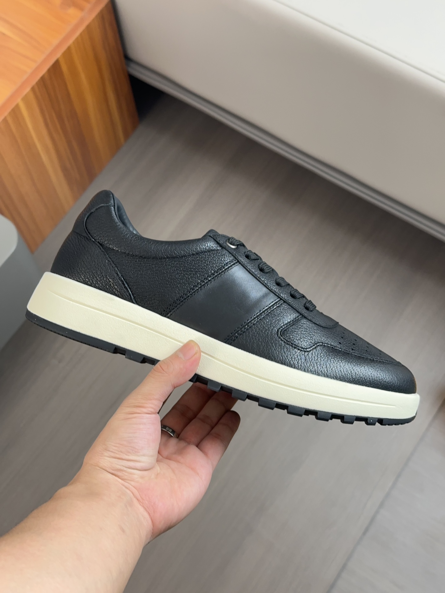 TOD* Tods versión alta. Réplica original 1:1. Parte superior diseñada con costura de piel de ciervo 