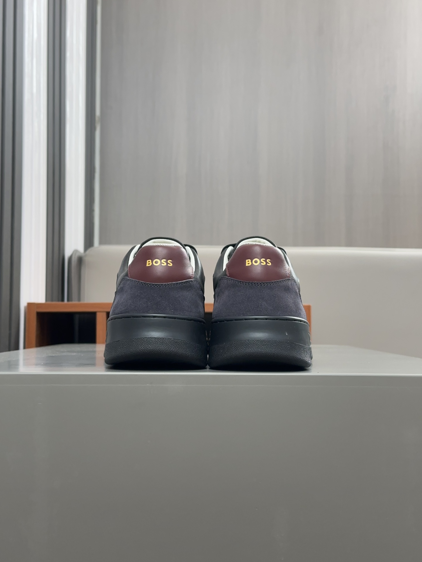 Original boutique única, zapatos casual para hombre de BOSS, piel de becerro importada original, for