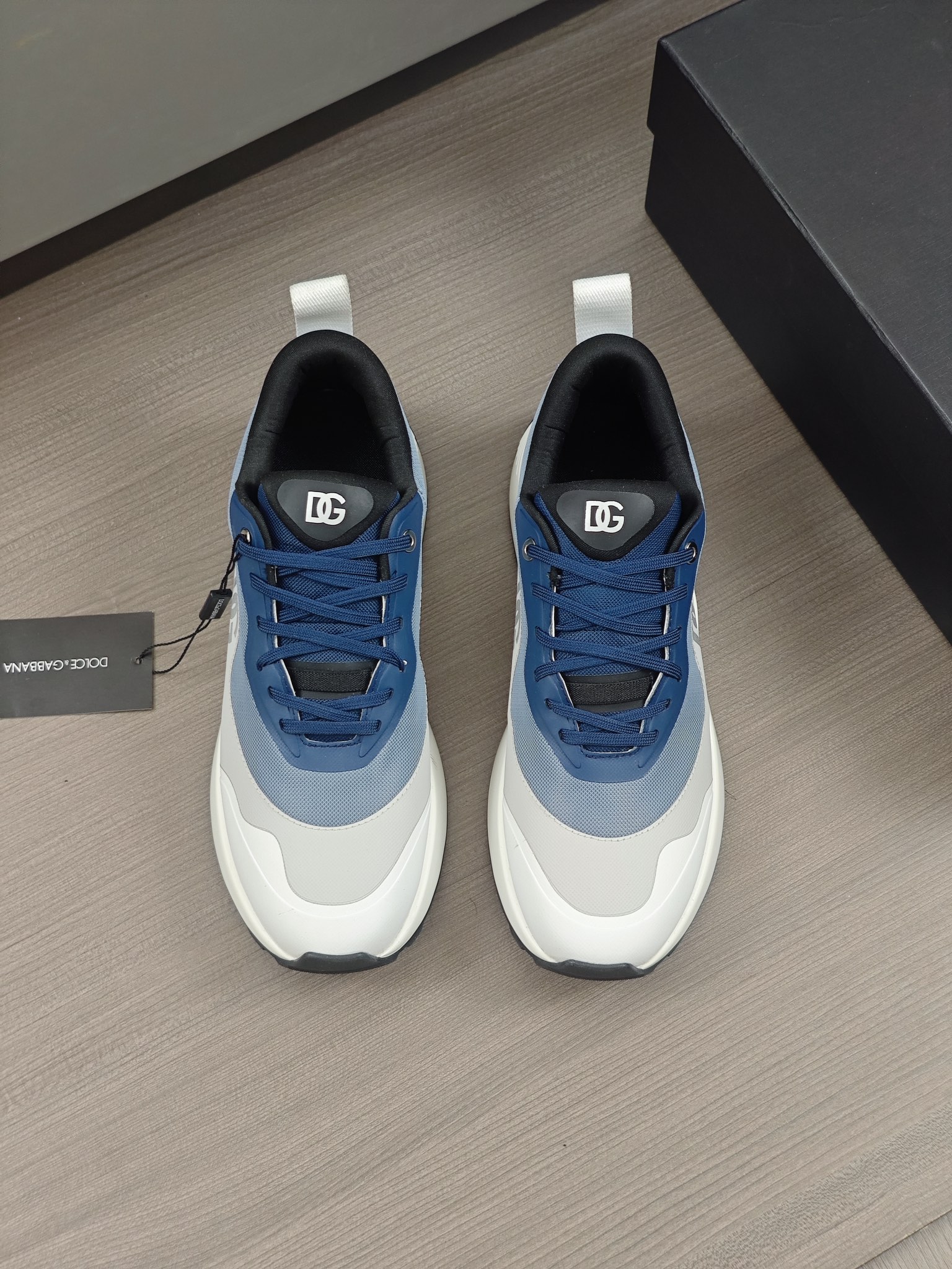 --Nuevo--Dolce&Gabbana--DG de gama alta de los hombres zapatos deportivo-casual. Mostrador superior 