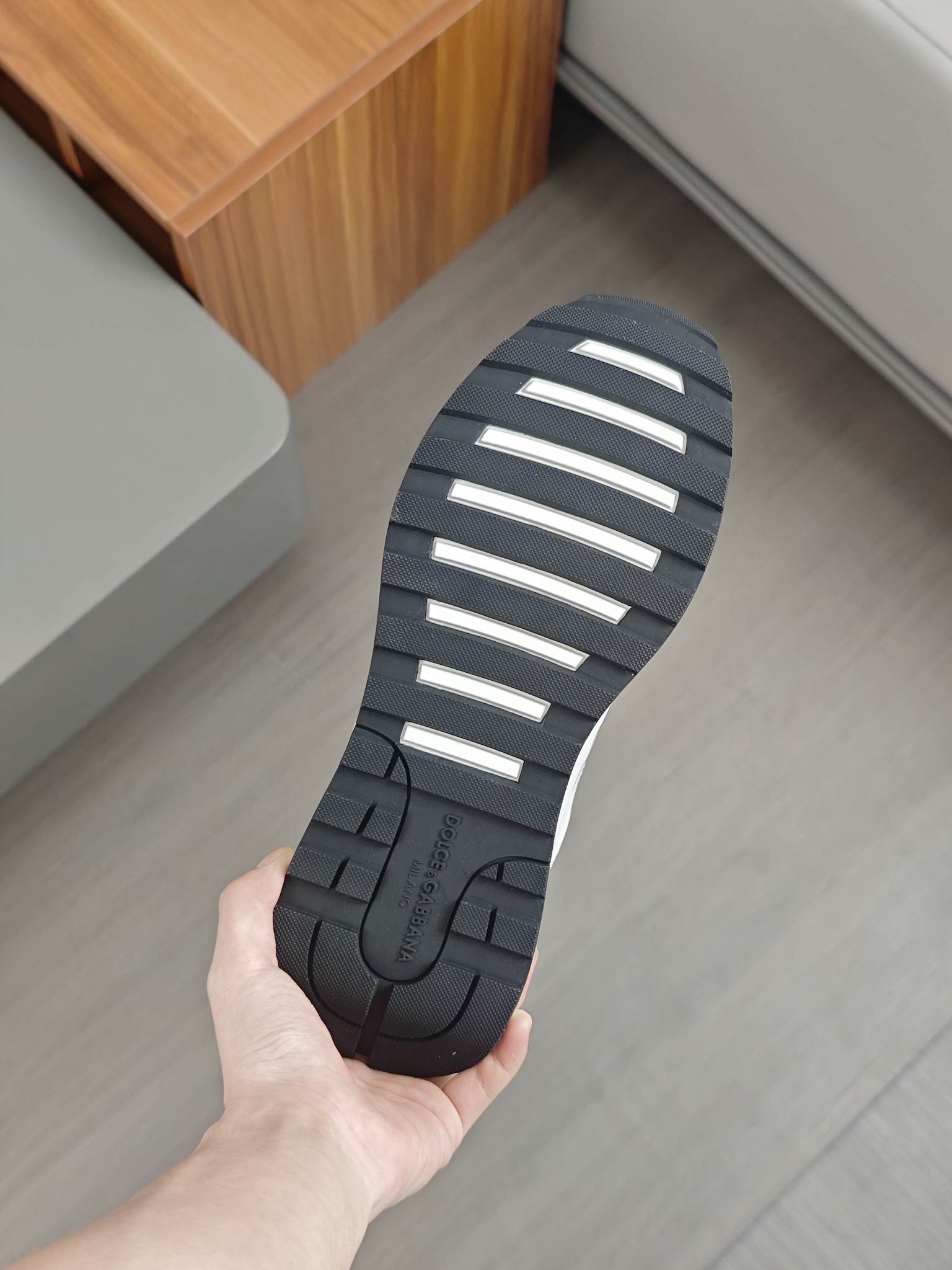 --Nuevo--Dolce&Gabbana--DG de gama alta de los hombres zapatos deportivo-casual. Mostrador superior 