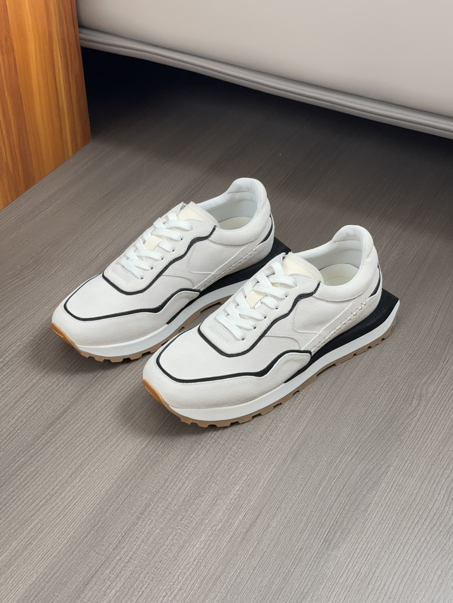 Berluti/Bruti zapatillas deportivas casuales de caña baja, la parte superior de esta versátil zapati