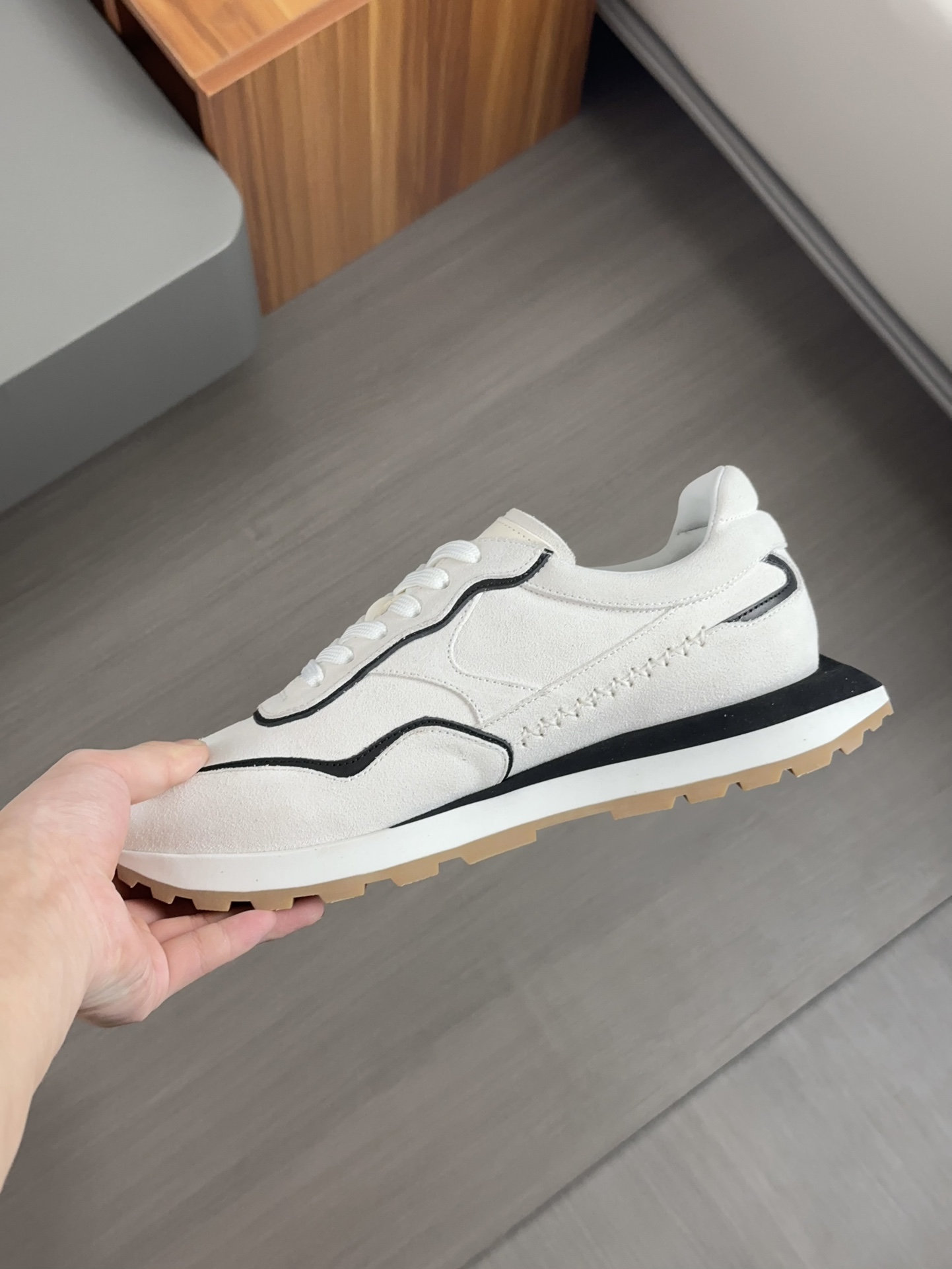 Berluti/Bruti zapatillas deportivas casuales de caña baja, la parte superior de esta versátil zapati