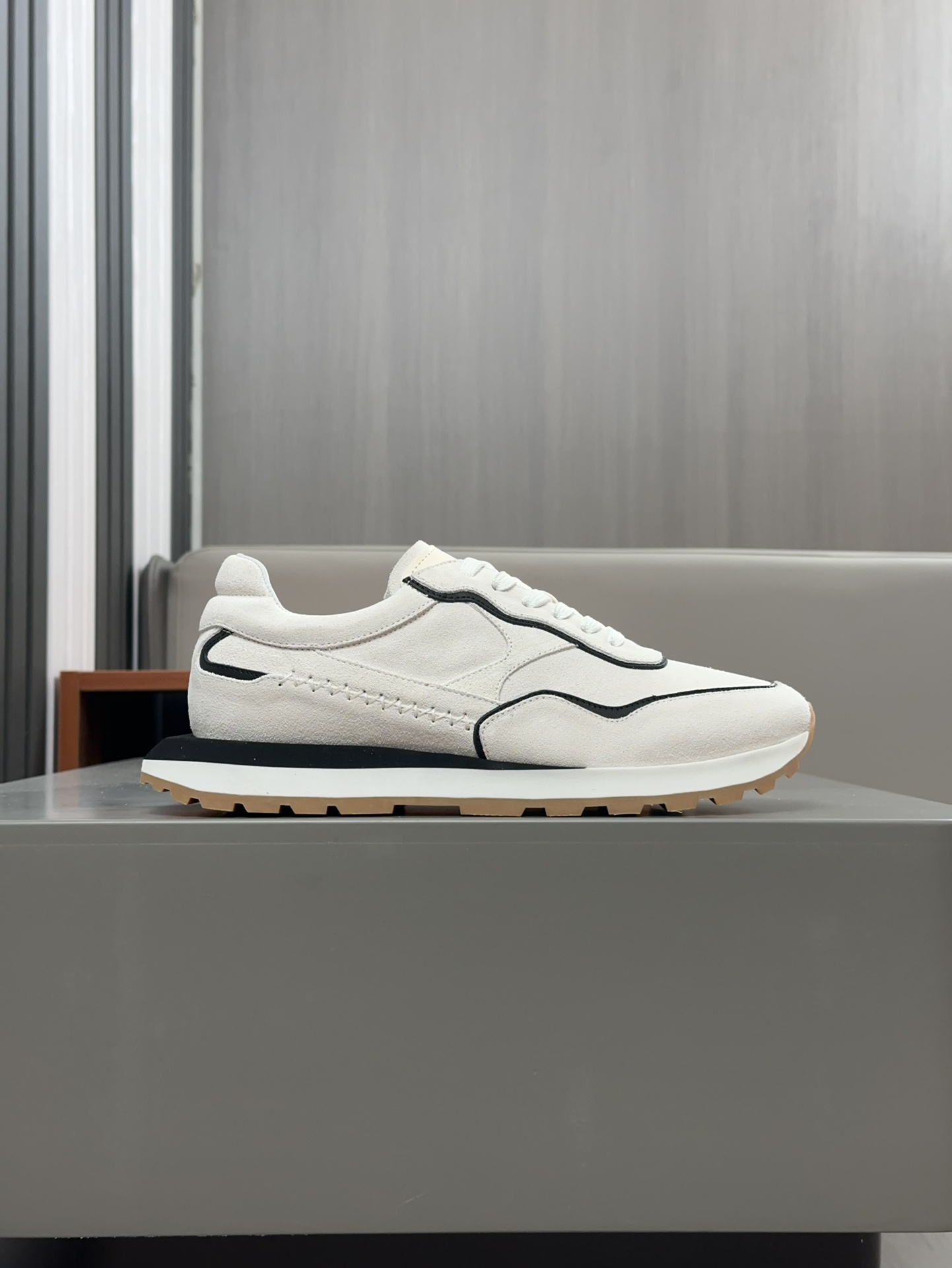 Berluti/Bruti zapatillas deportivas casuales de caña baja, la parte superior de esta versátil zapati