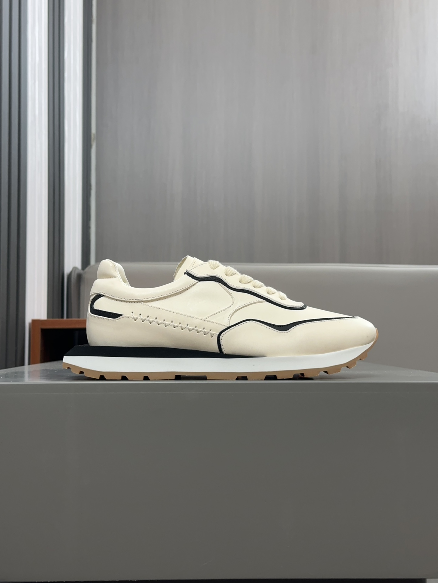 Berluti/Bruti zapatillas deportivas casuales de caña baja, la parte superior de esta versátil zapati