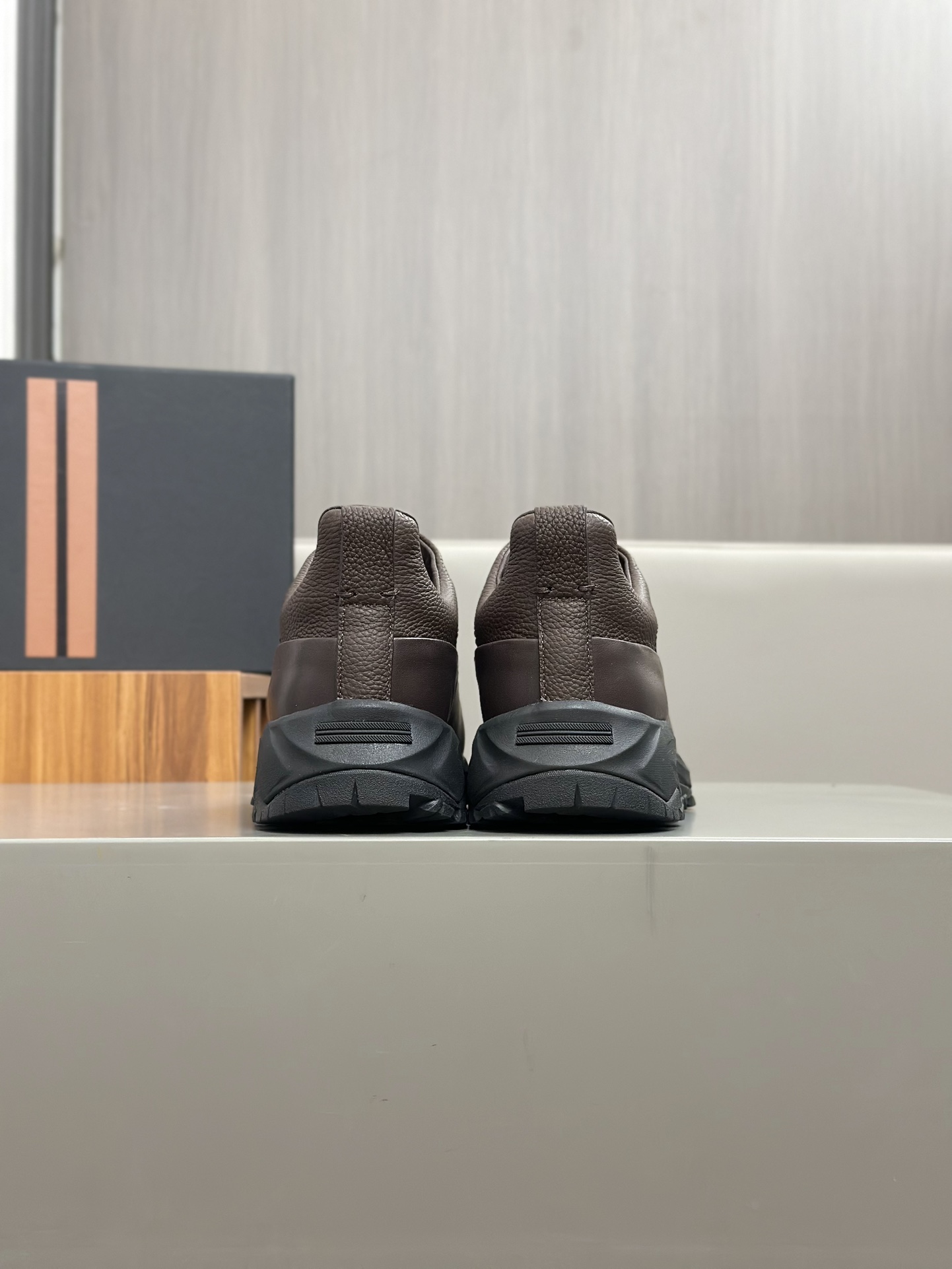 2024Nueva Serie ZEGNA Zegna Zapatos de los hombres de gamuza Triple StitchMonte zapatos casuales de 