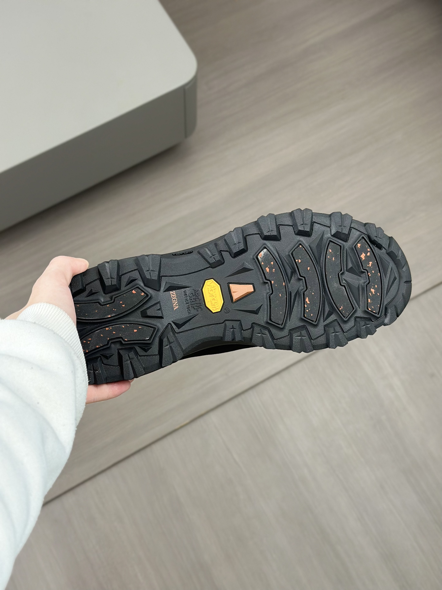 2024Nueva Serie ZEGNA Zegna Zapatos de los hombres de gamuza Triple StitchMonte zapatos casuales de 