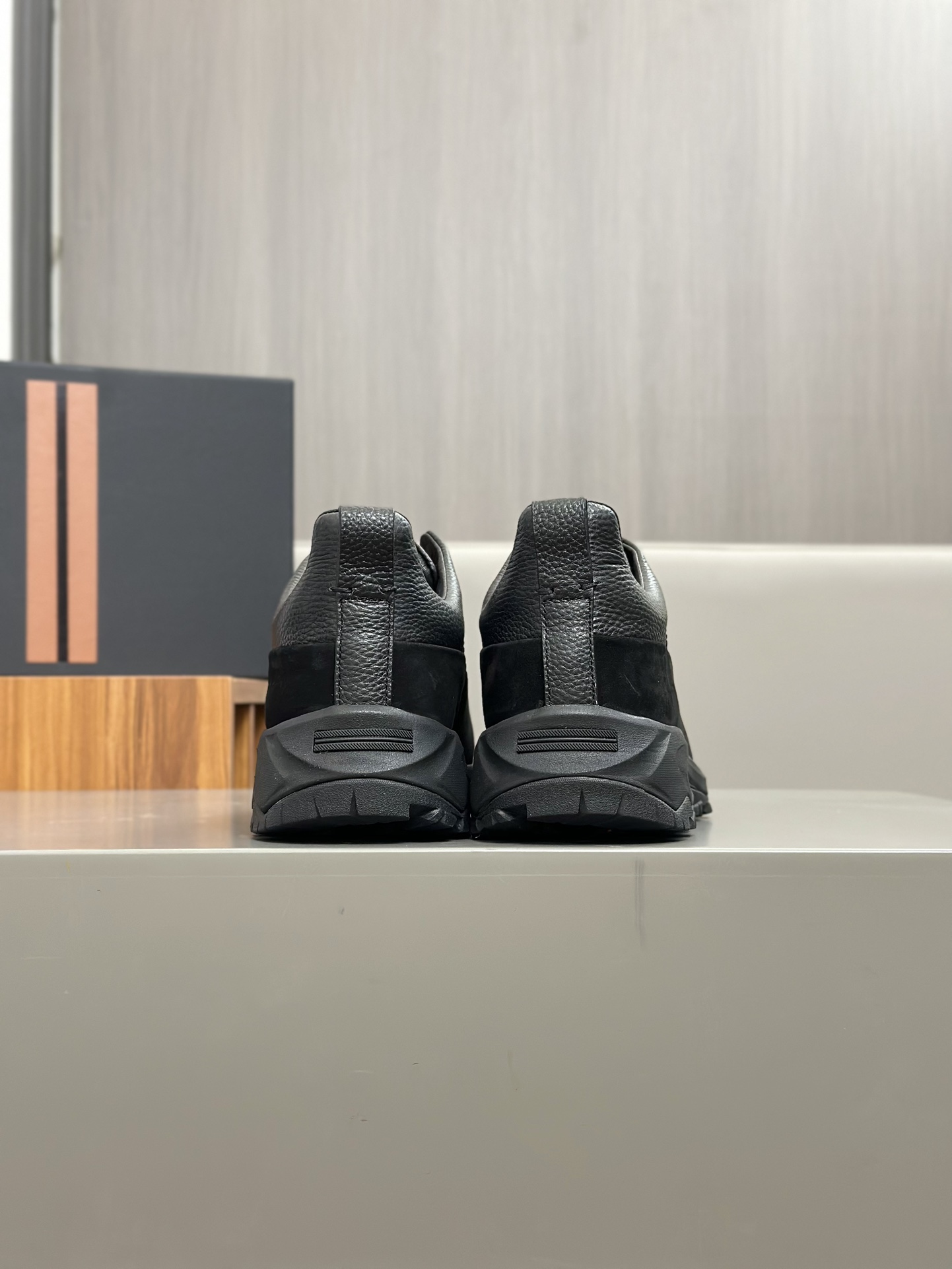 2024Nueva Serie ZEGNA Zegna Zapatos de los hombres de gamuza Triple StitchMonte zapatos casuales de 
